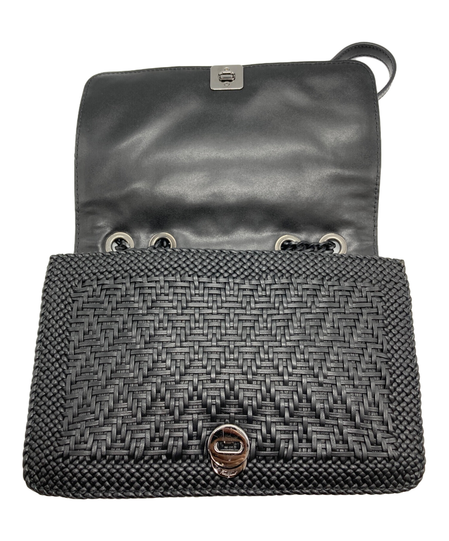 中古・古着通販】Ferragamo (フェラガモ) ヴァラリボンショルダー 