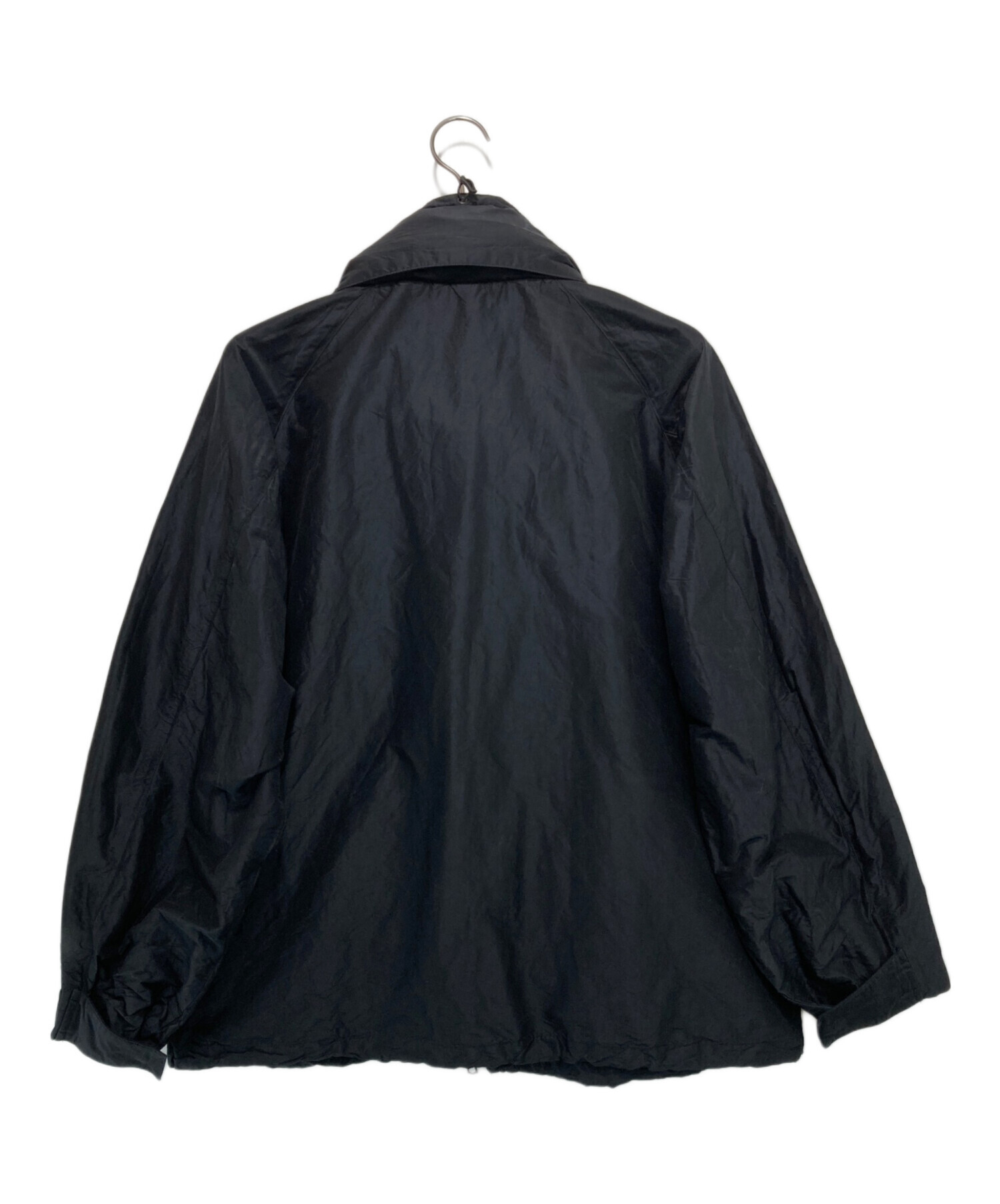 COMOLI コモリ 21SS コットンシルク ミリタリーパーカ ブラック 2