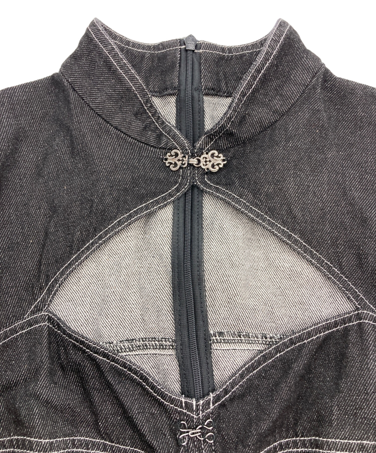 中古・古着通販】被宝園 (ヒホウエン) デニムコルセットチャイナ