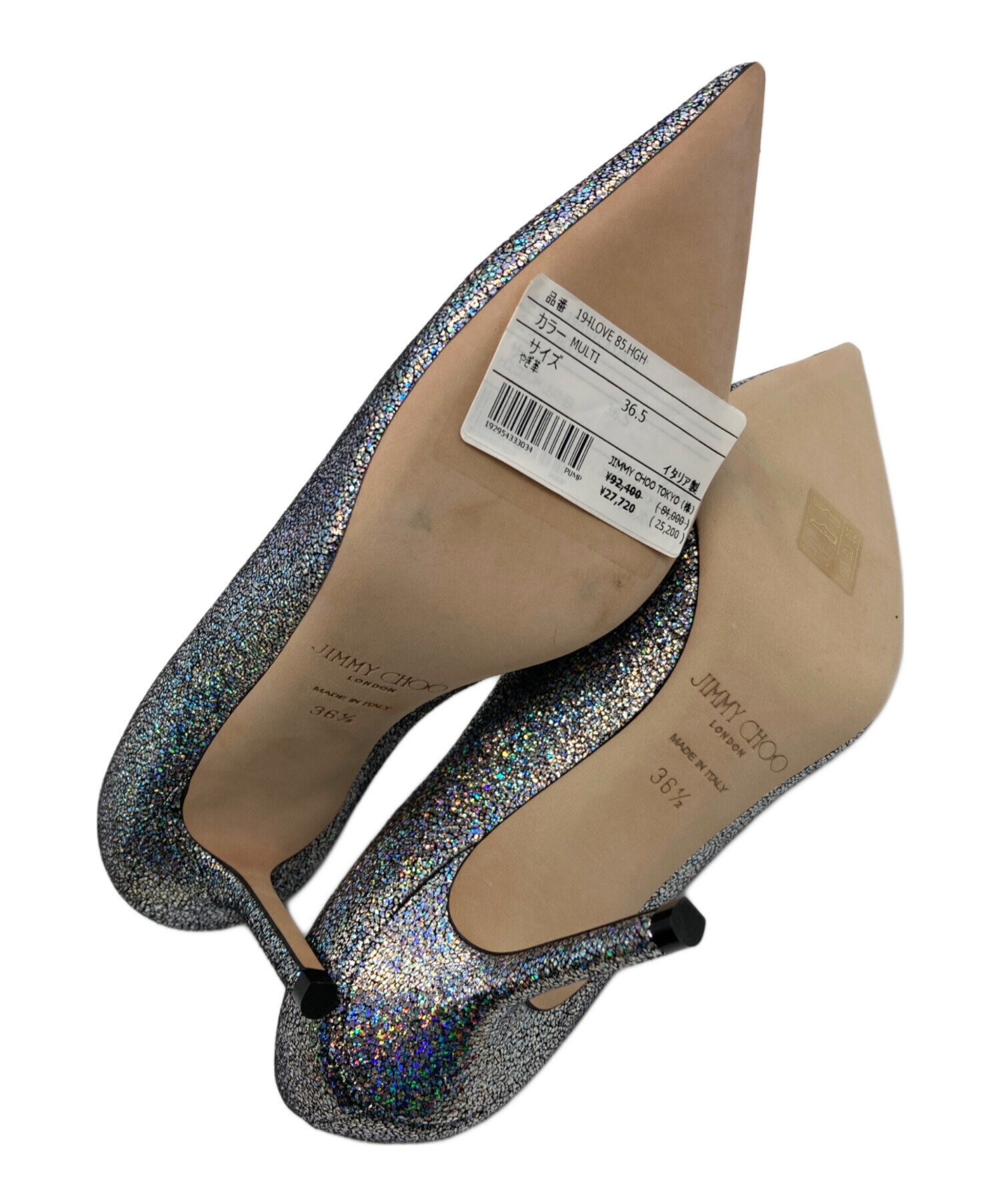 クリアランス公式店 未使用 JIMMY CHOO ジミーチュウ パンプス 