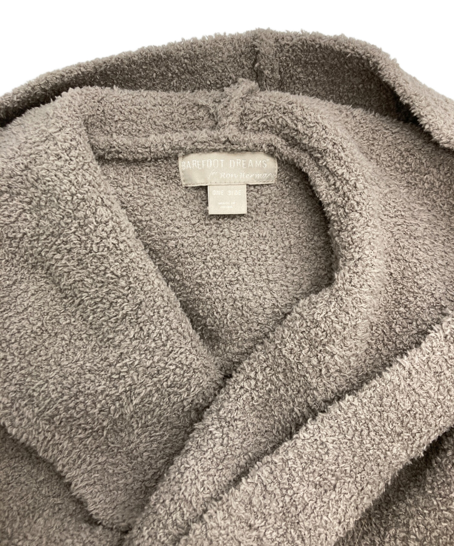 RonHerman ベアフットドリームス アイボリー 新品未使用　Lサイズ BAREFOOT DREAMS for Ron Herman Eco CozyChic® White Collection