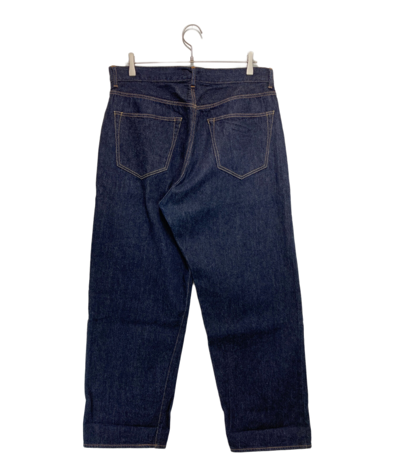 中古・古着通販】COMOLI (コモリ) デニム5Pパンツ ネイビー サイズ:2 