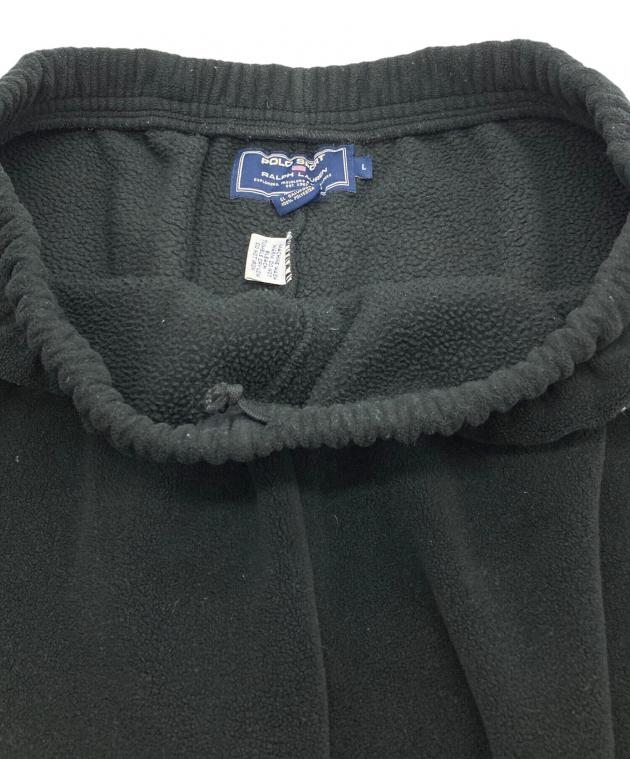 中古・古着通販】POLO SPORT (ポロスポーツ) フリースパンツ ブラック