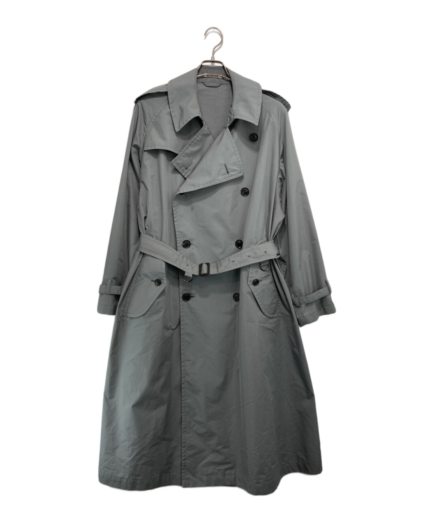 AURALEE FINX POLYESTER BIG TRENCH COAT 【公式通販】 