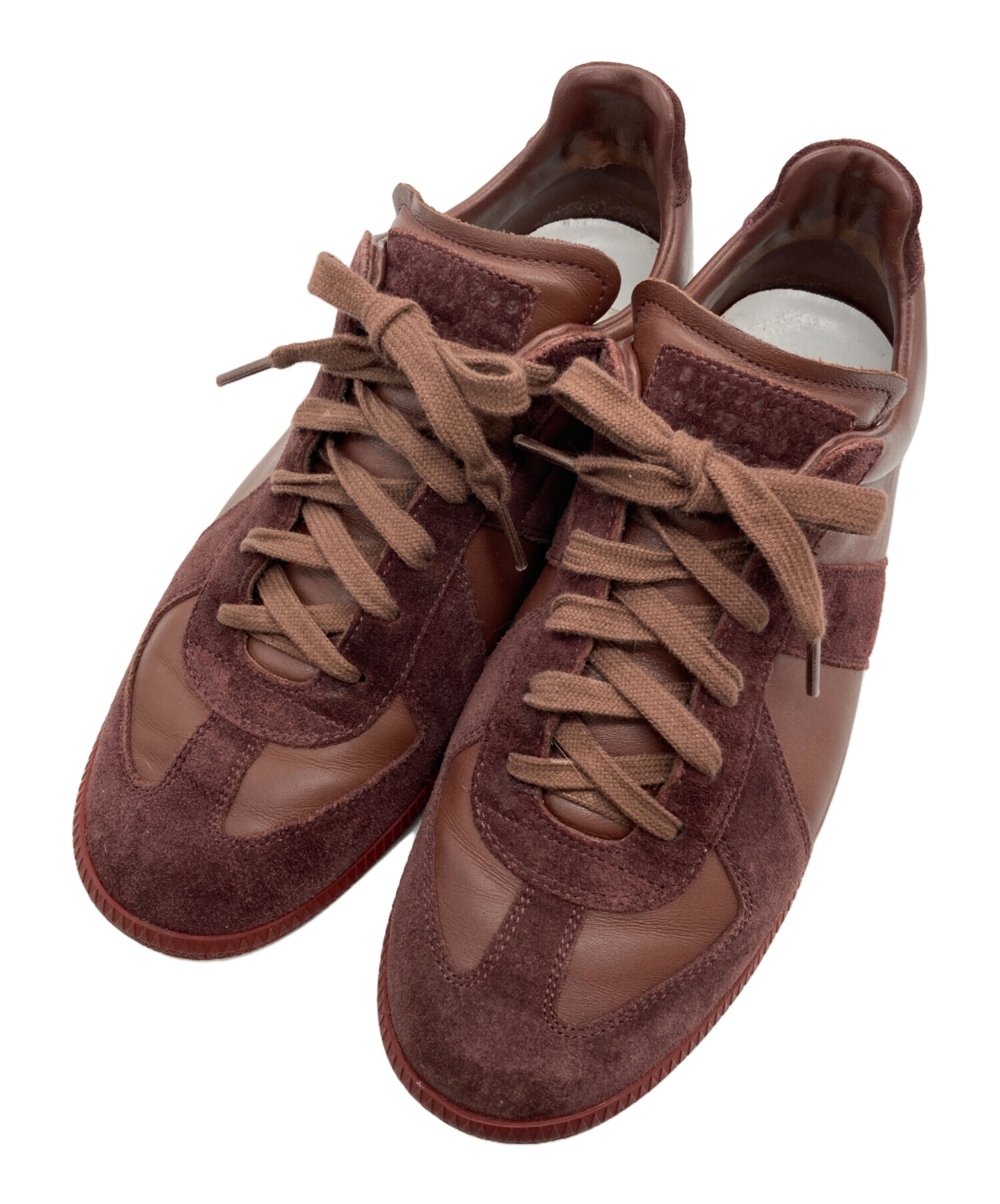 maison margiela REPLICA ブラウンレザー ベルト Maison Margiela