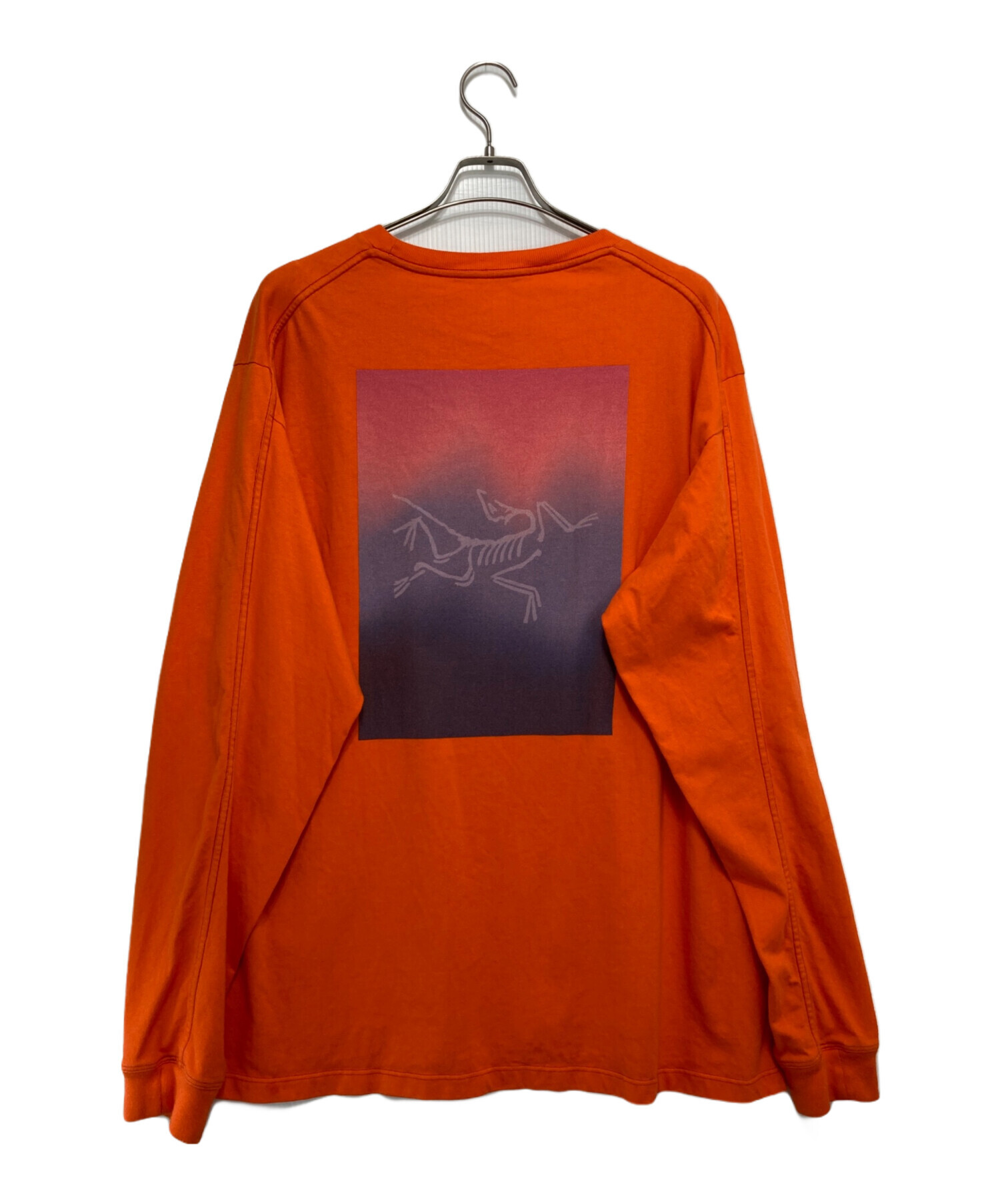 中古・古着通販】ARC'TERYX (アークテリクス) 長袖カットソー オレンジ