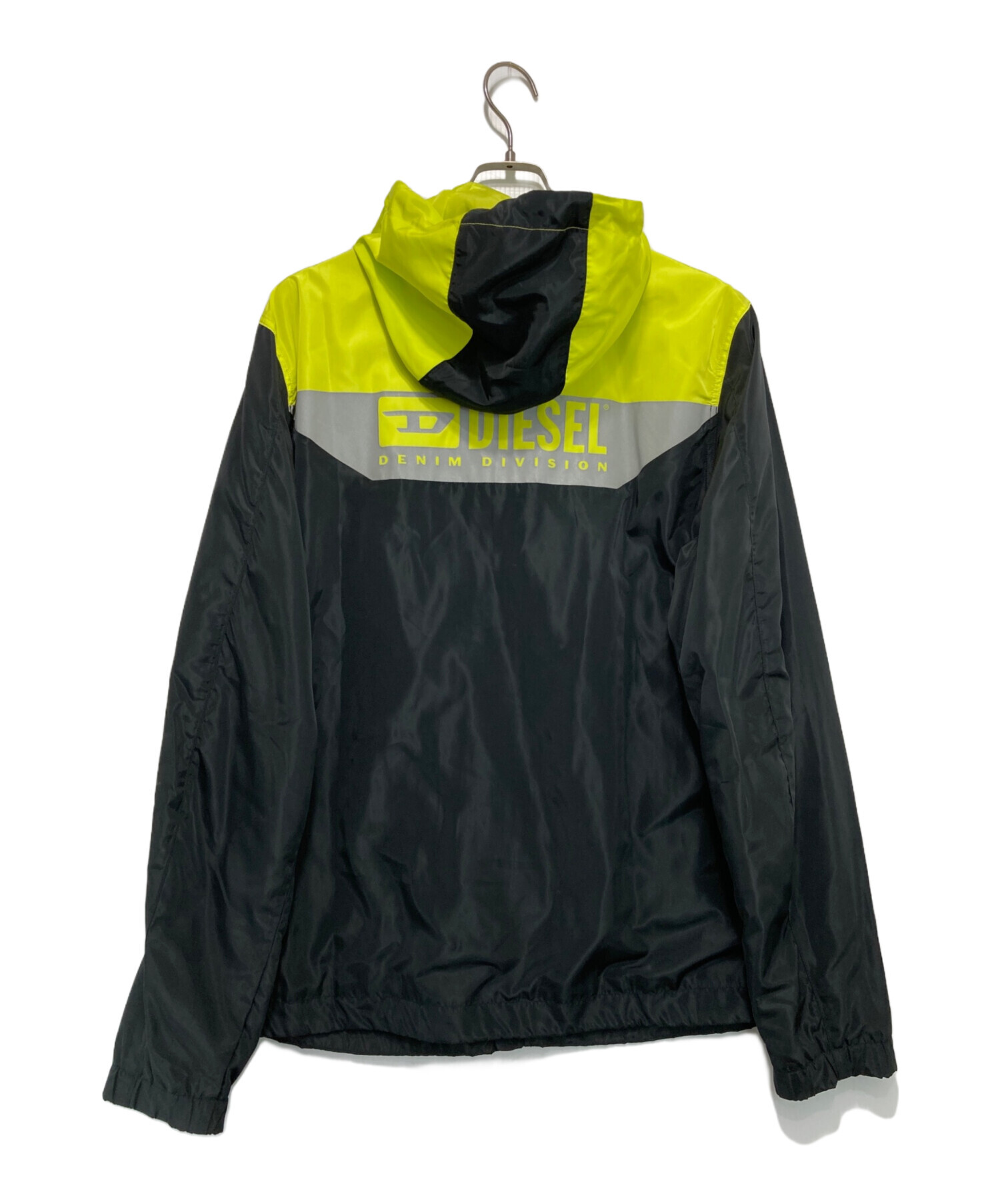 中古・古着通販】DIESEL (ディーゼル) ナイロンジャケット ブラック 