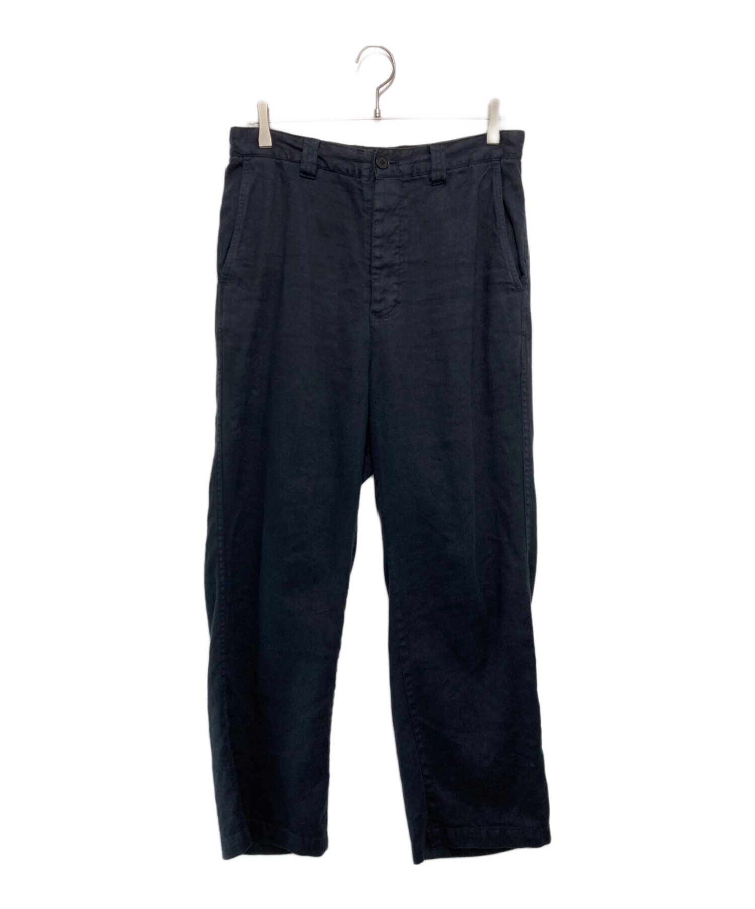upcyclelino confect ツイルワークパンツ ダークブルー CONFECT 