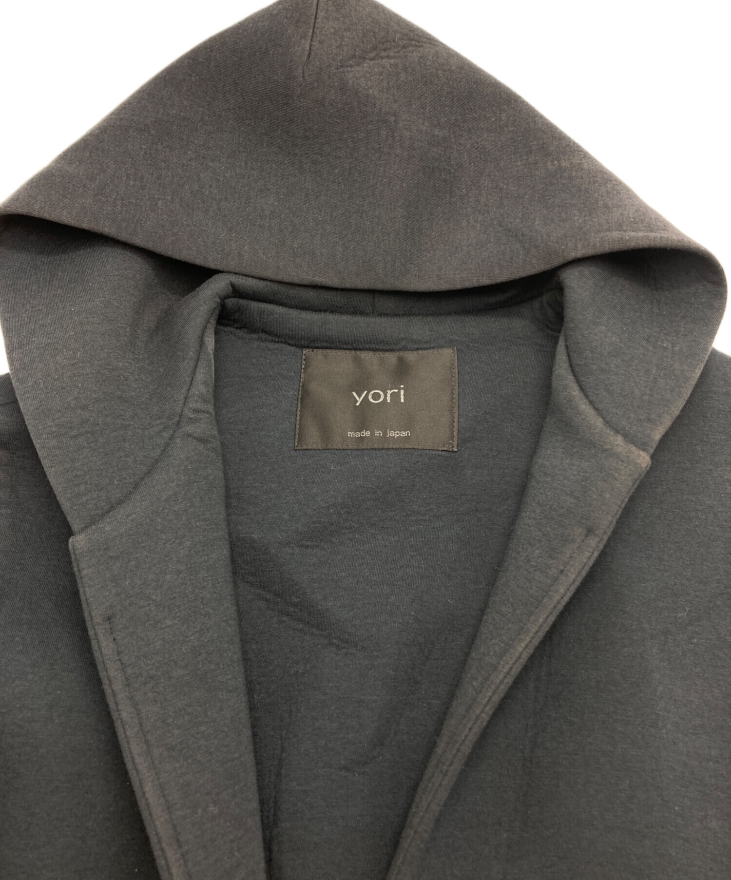 中古・古着通販】YORI (ヨリ) ボンディング ロングベスト ジレ