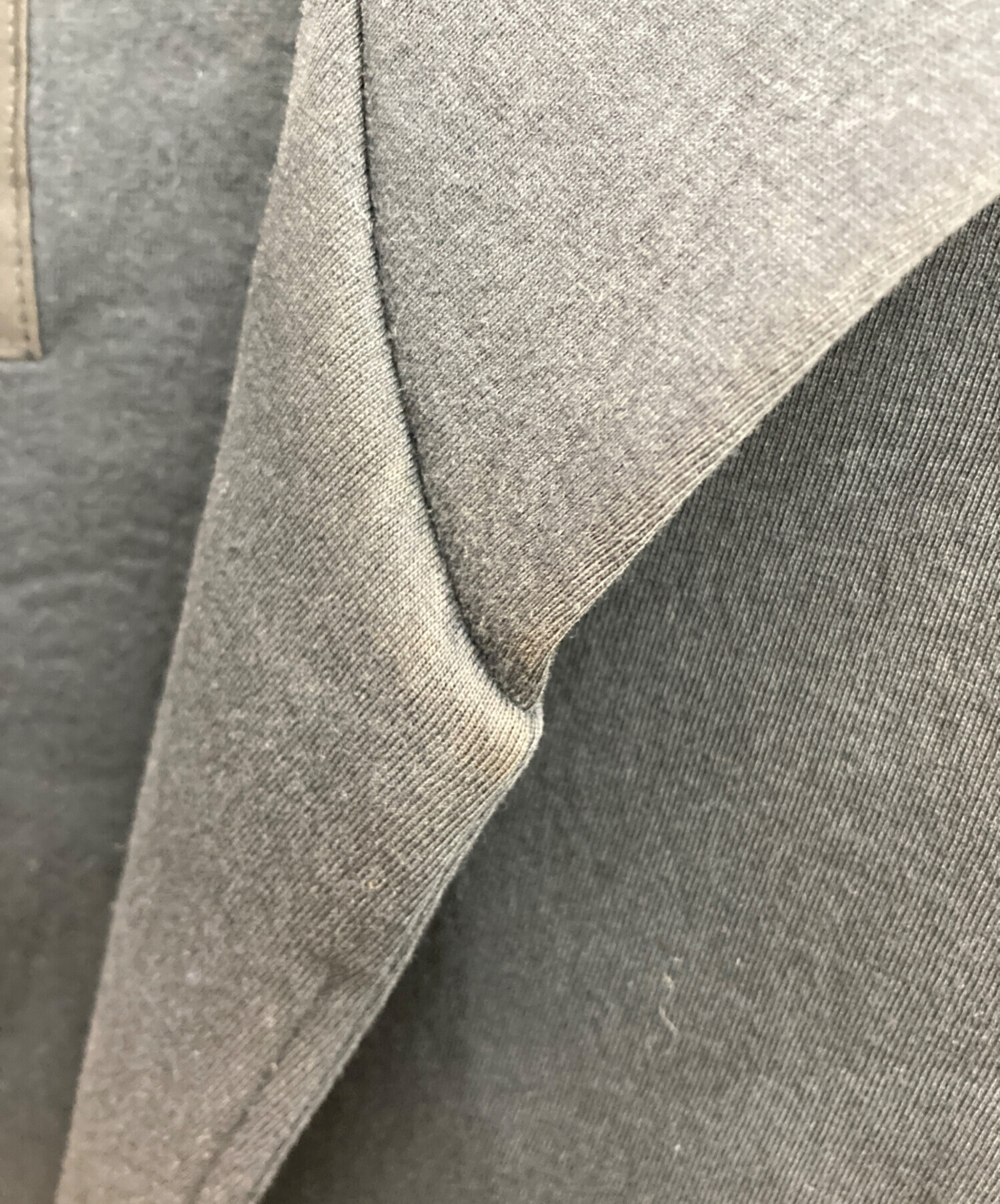 中古・古着通販】YORI (ヨリ) ボンディング ロングベスト ジレ