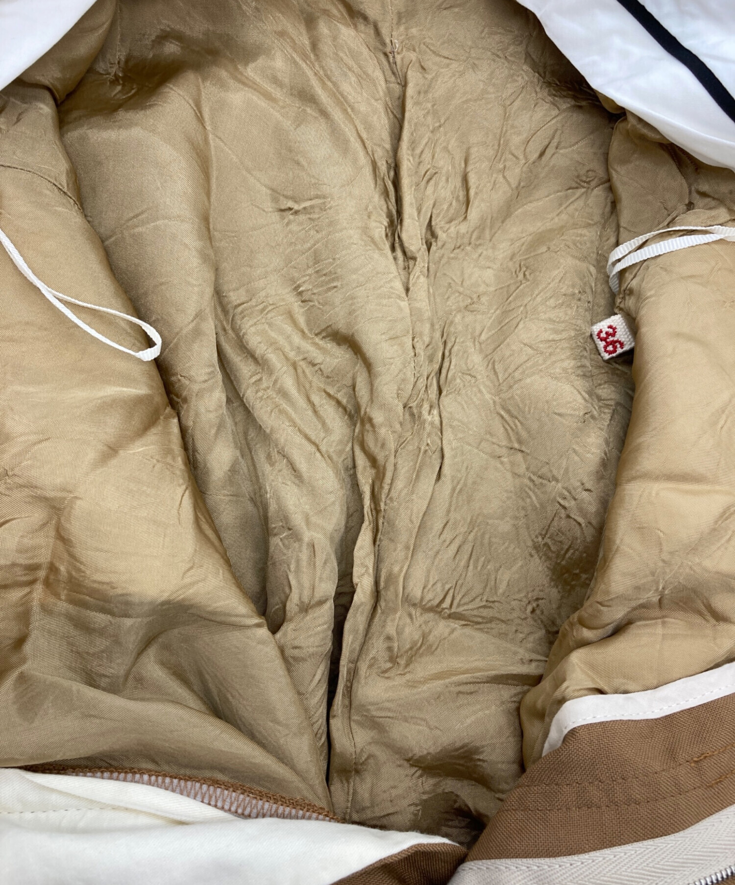 中古・古着通販】MARNI (マルニ) テーパードパンツ ベージュ サイズ:36