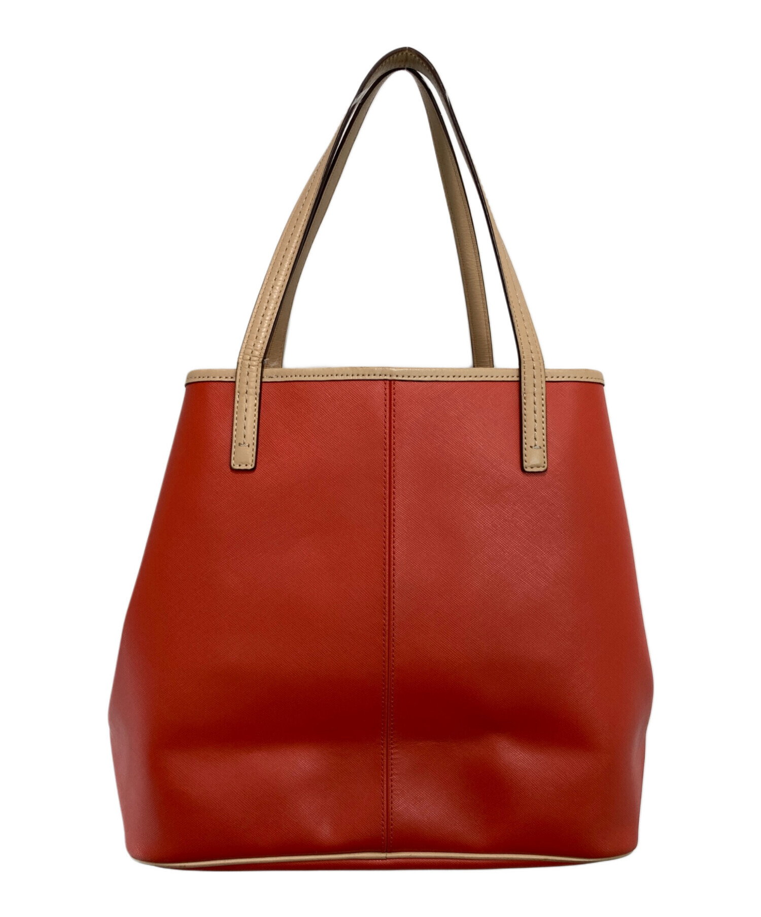 中古・古着通販】COACH (コーチ) ロゴトートバッグ オレンジ