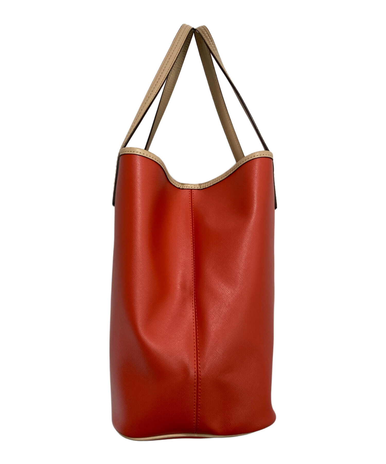 美品 コーチ COACH トートバッグ テオ オレンジ Cロゴ 【公式通販】