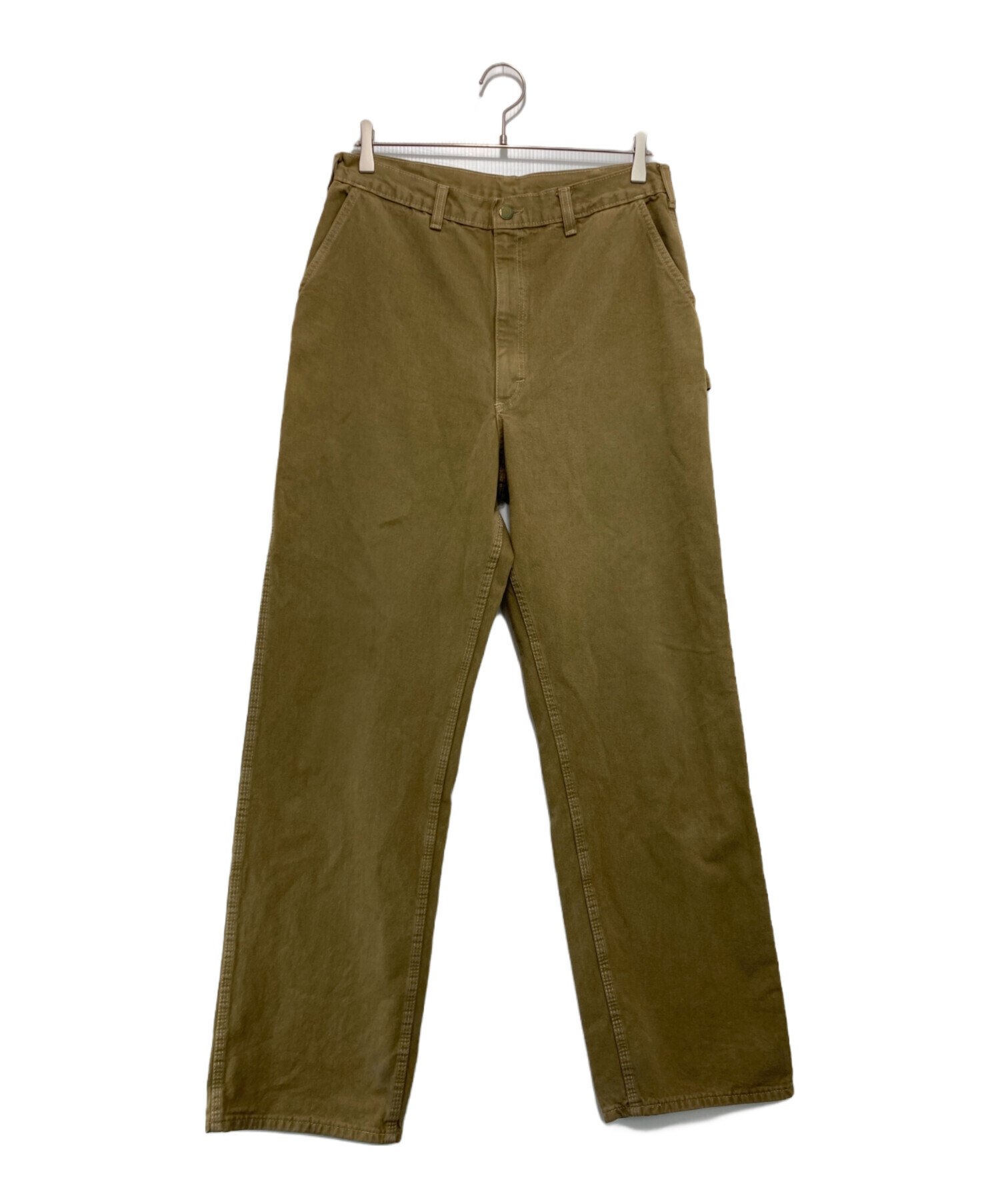 【70s USA製】OSH KOSH オシュコシュ ヒッコリー ペインターパンツ 中古・古着通販】OSH KOSH (オシュコシュ) ペインターパンツ ベージュ