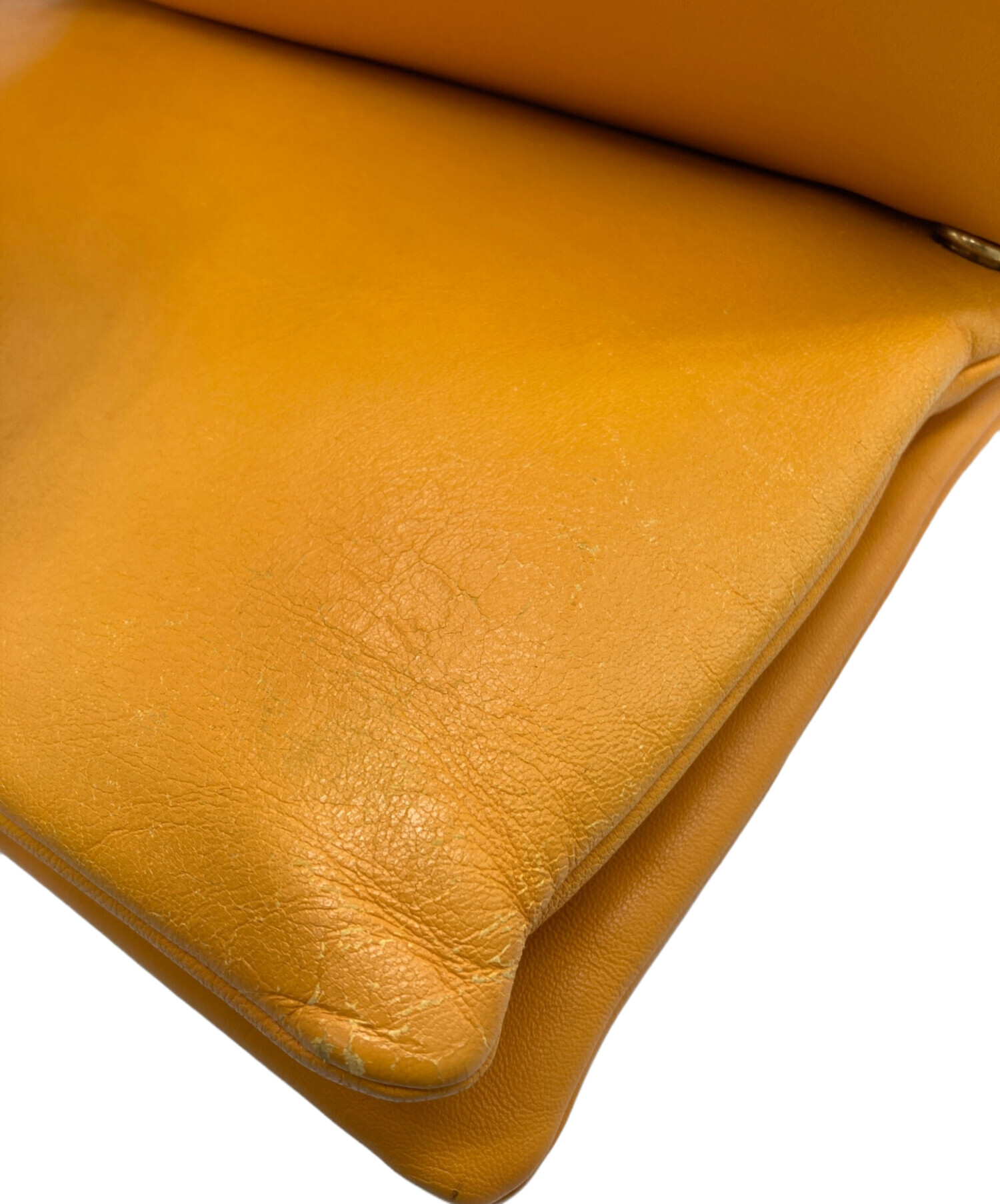 中古・古着通販】CELINE (セリーヌ) トリオショルダーバッグ イエロー 