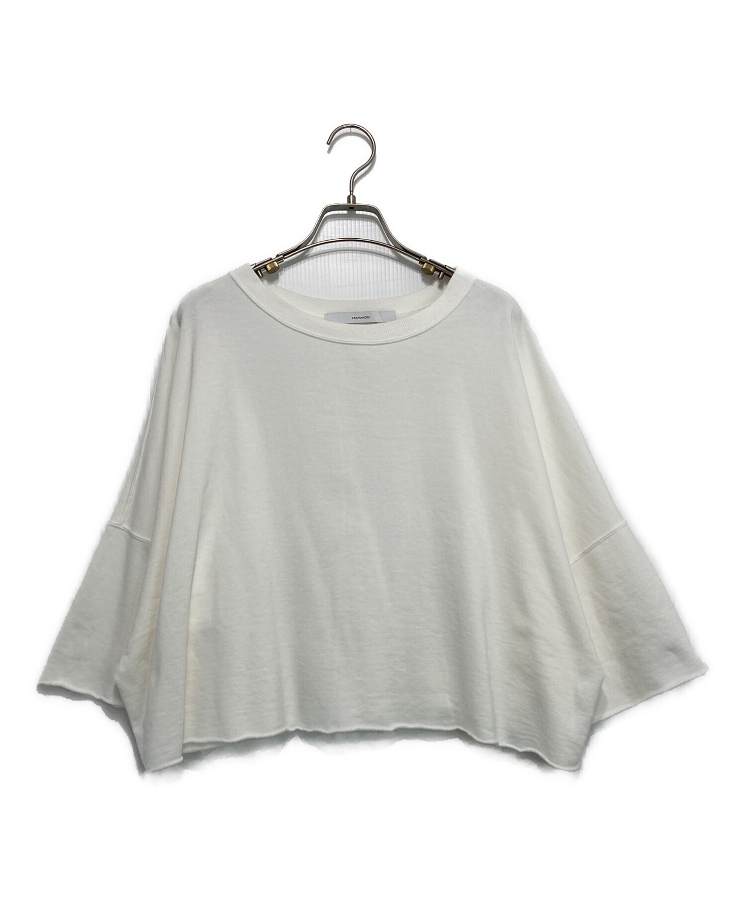 FRAMeWORK ショートSWEATハーフスリーブ