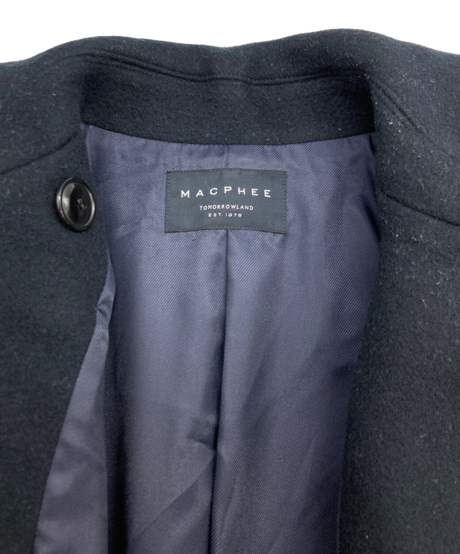 中古・古着通販】MACPHEE (マカフィー) ウールヘリンボーン ワイド