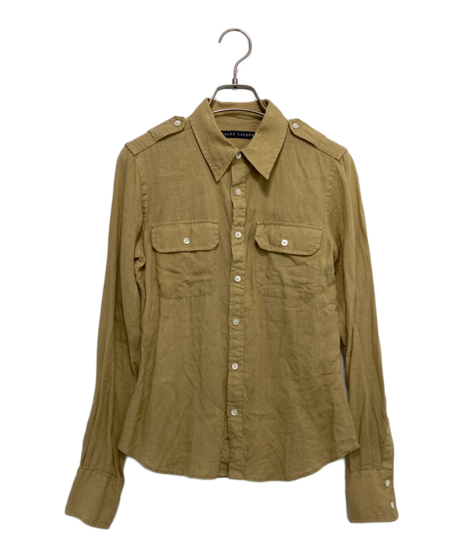 中古・古着通販】RALPH LAUREN (ラルフローレン) エポレットリネン