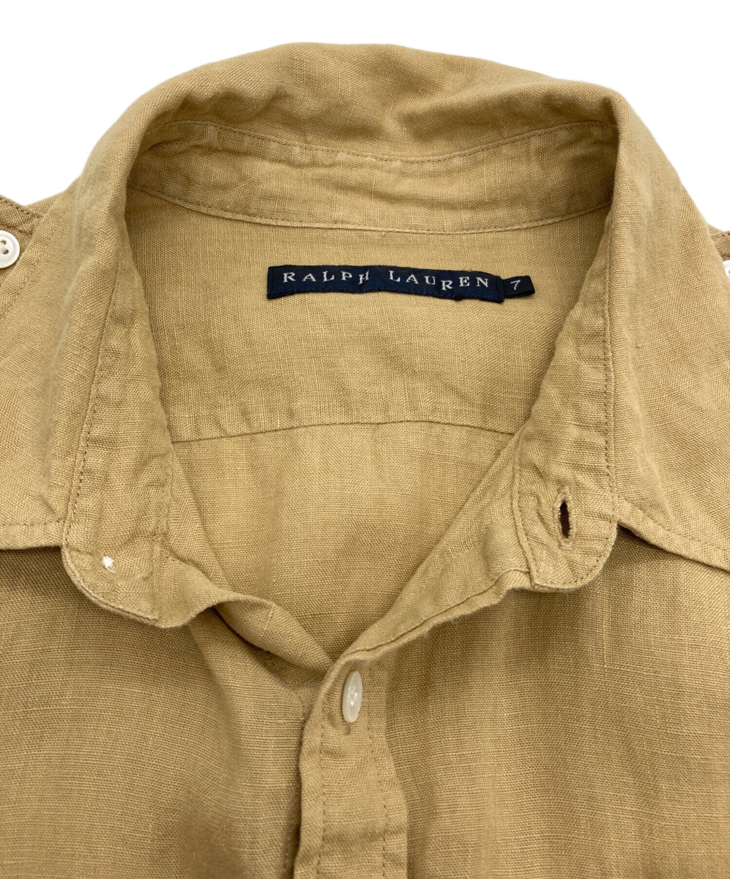 中古・古着通販】RALPH LAUREN (ラルフローレン) エポレットリネン