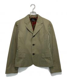 COMME des GARÇONS tricot グリーン テーラードジャケット COMME des GARÇONS tricot グリーン テーラードジャケット