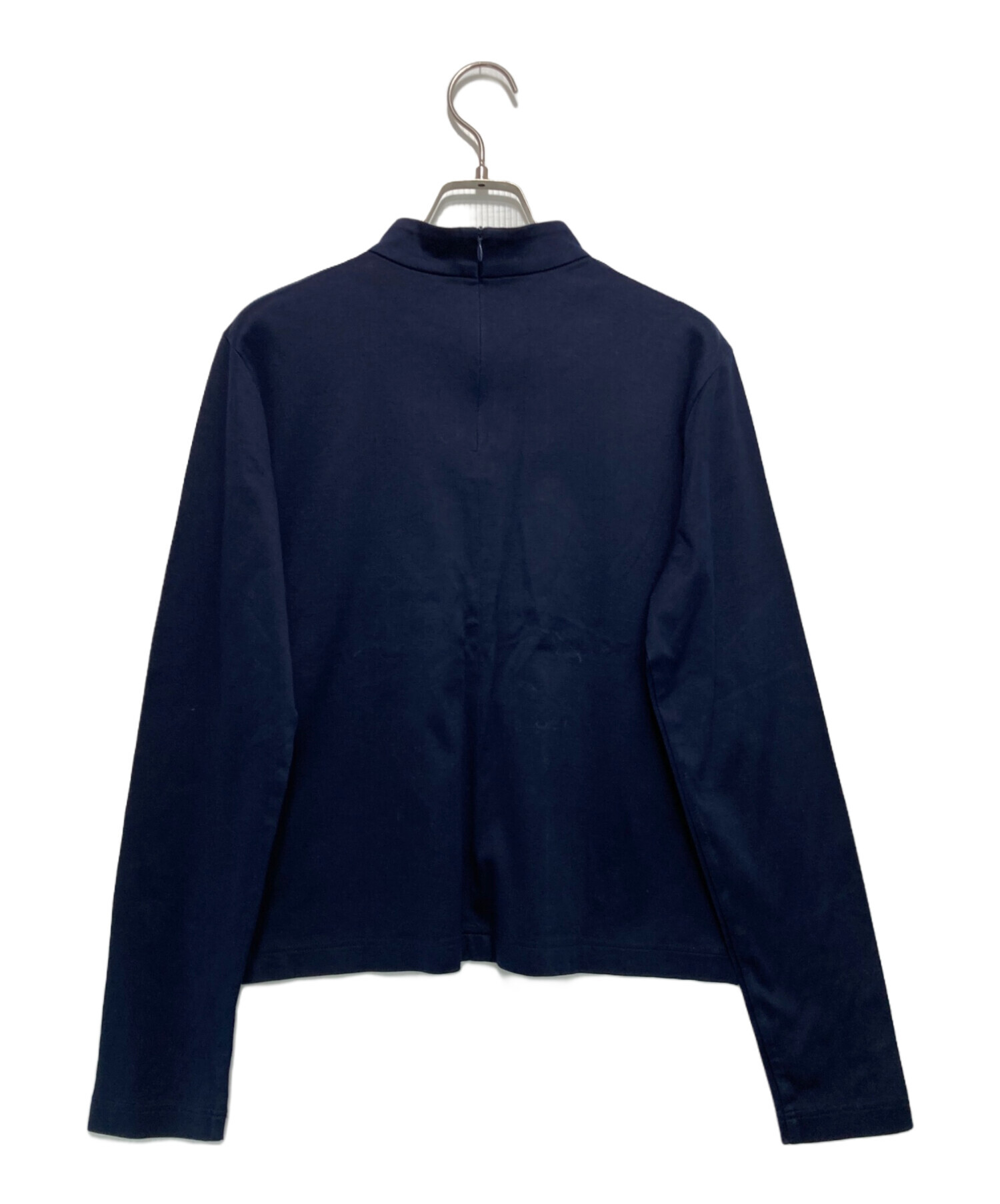 華麗✨レオナール　スポーツ　ジャケット　ハイジップ　ブルゾン　ブルー　40 華麗✨レオナール スポーツ ジャケット ハイジップ ブルゾン ブルー 40