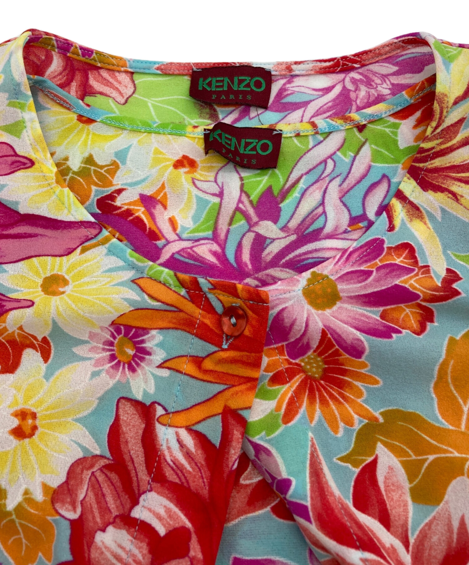 中古・古着通販】KENZO (ケンゾー) 花柄アンサンブルカーディガン