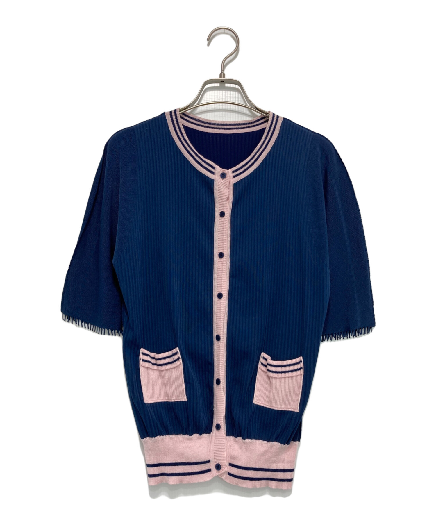 プリーツプリーズ半袖カーディガン PLEATS PLEASE プリーツプリーズ