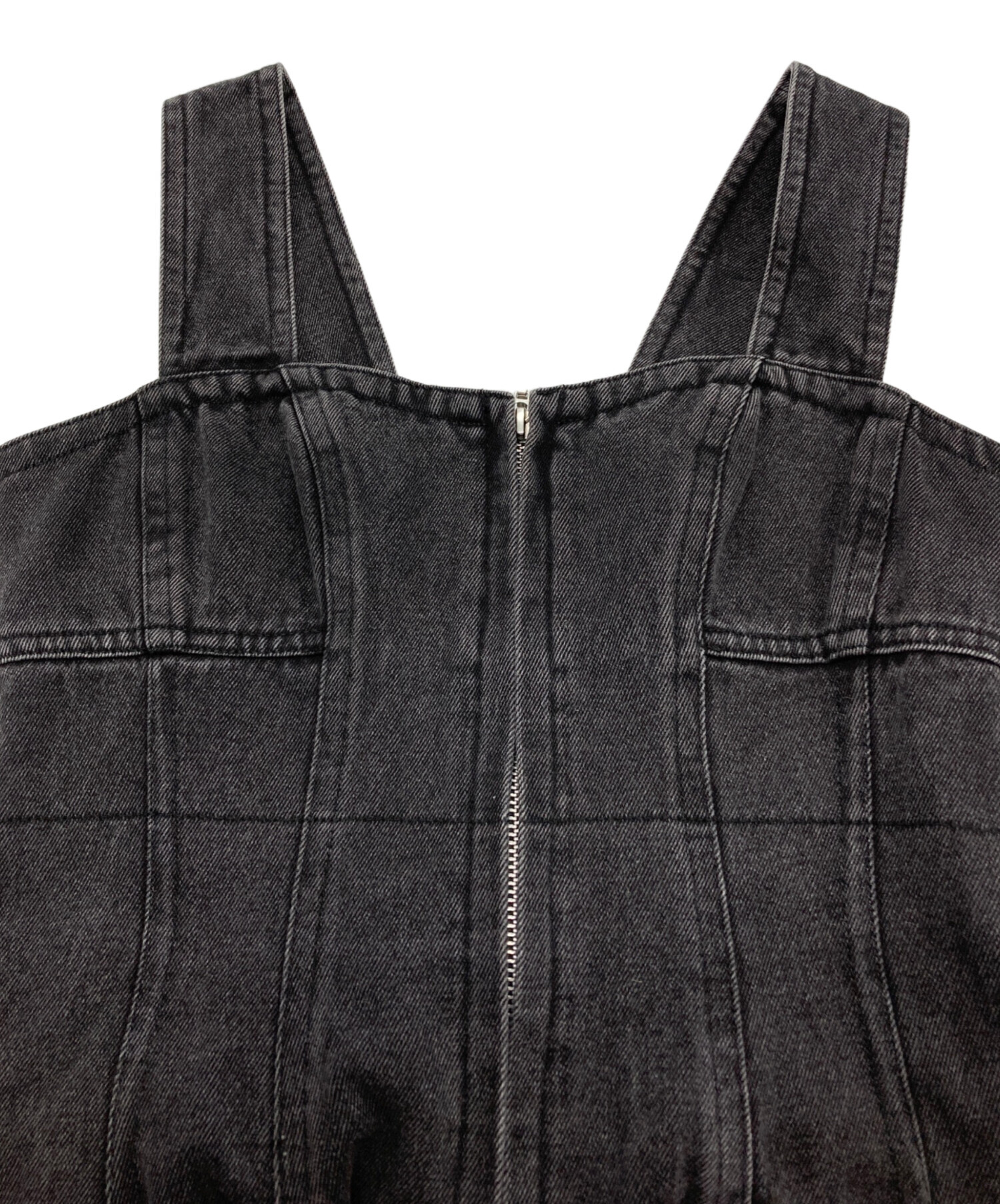 中古・古着通販】Snidel (スナイデル) デニムジップキャミソール 