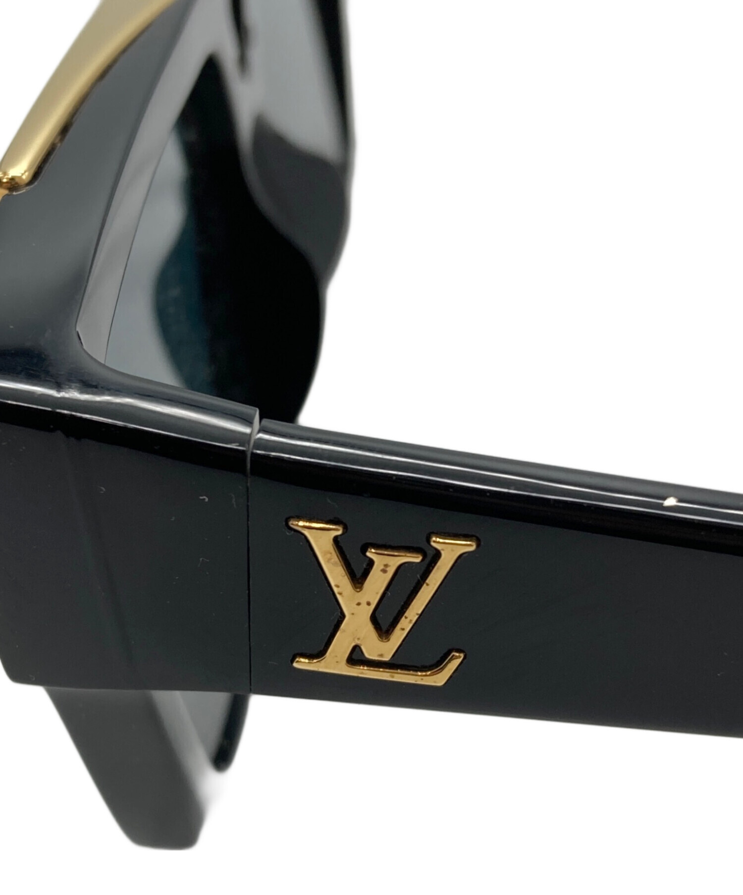 LOUIS VUITTON ブラック サングラス 中古・古着通販】LOUIS VUITTON (ルイ ヴィトン) サングラス ブラック