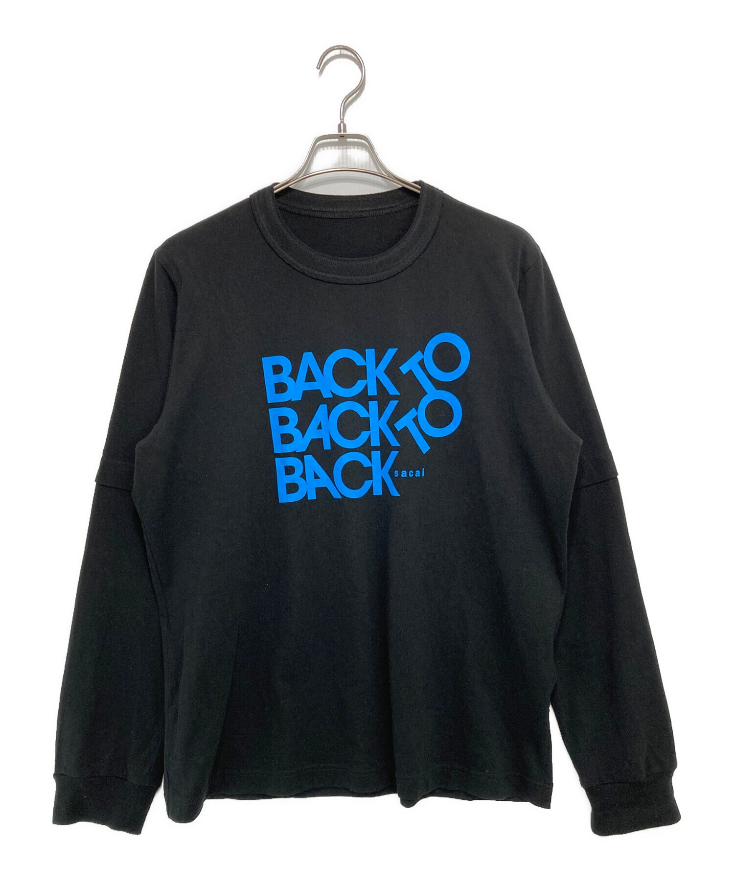 中古・古着通販】sacai (サカイ) BACK to BACK レイヤード ロング T 