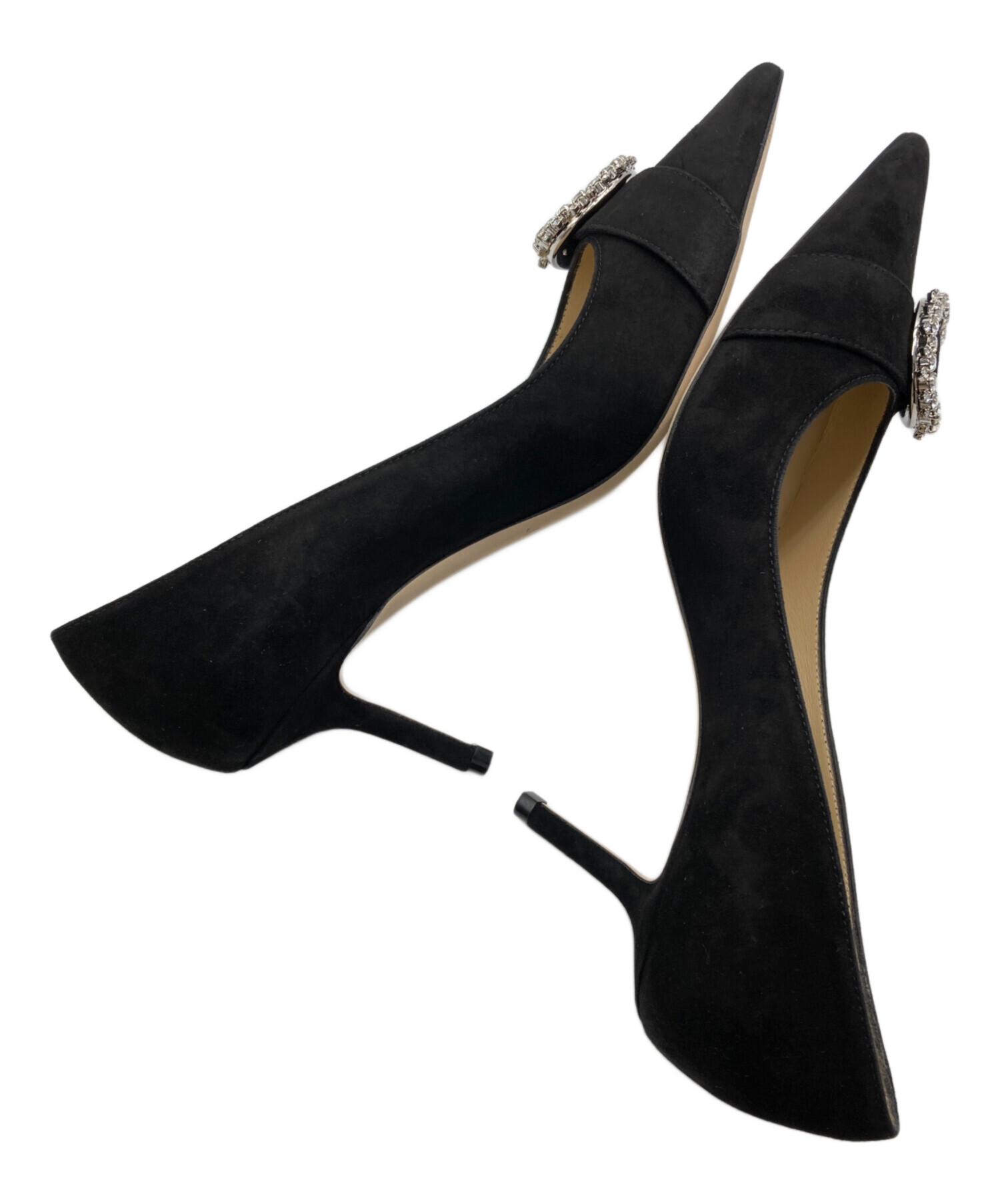 中古・古着通販】JIMMY CHOO (ジミーチュウ) SARESA 65 ブラック