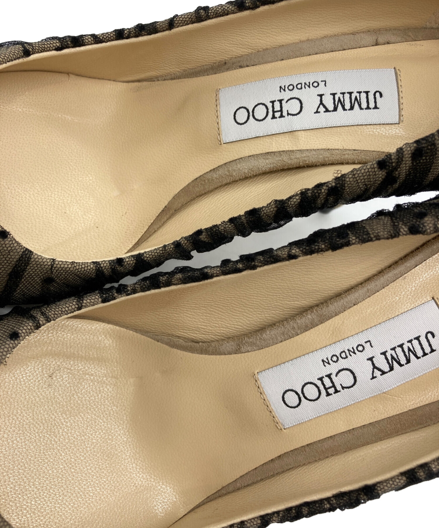 中古・古着通販】JIMMY CHOO (ジミーチュウ) ROMY85 ベージュ サイズ 