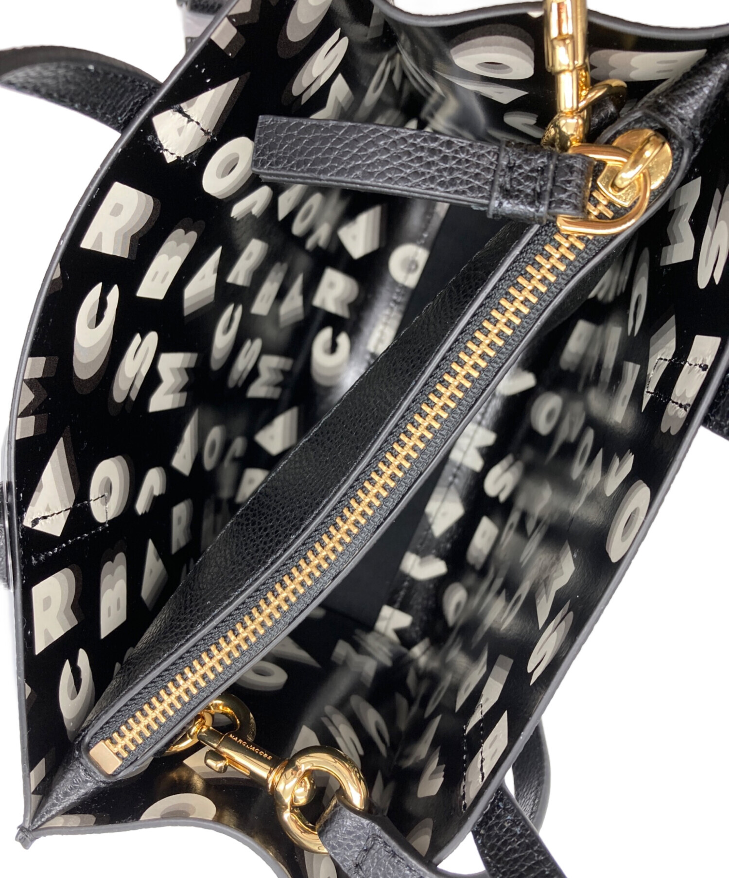 ★未使用級★ MARC JACOBS トートバッグ 2way カゴバッグ 中古・古着通販】MARC JACOBS (マークジェイコブス) 2WAYトート