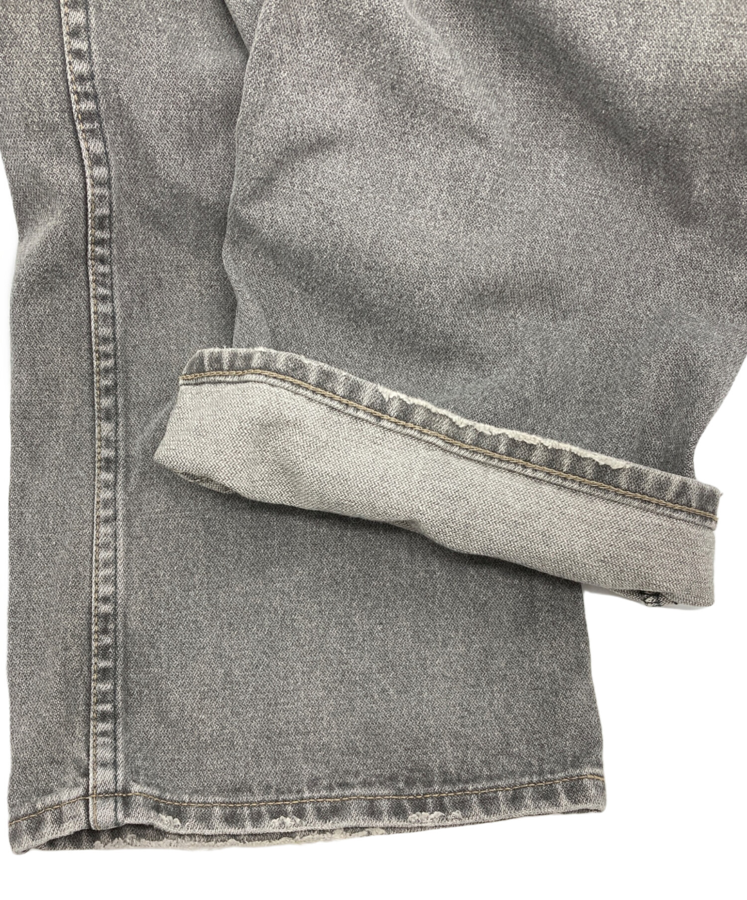 N.HOLLYWOOD エヌハリウッド スリムストレートデニム グレー 38