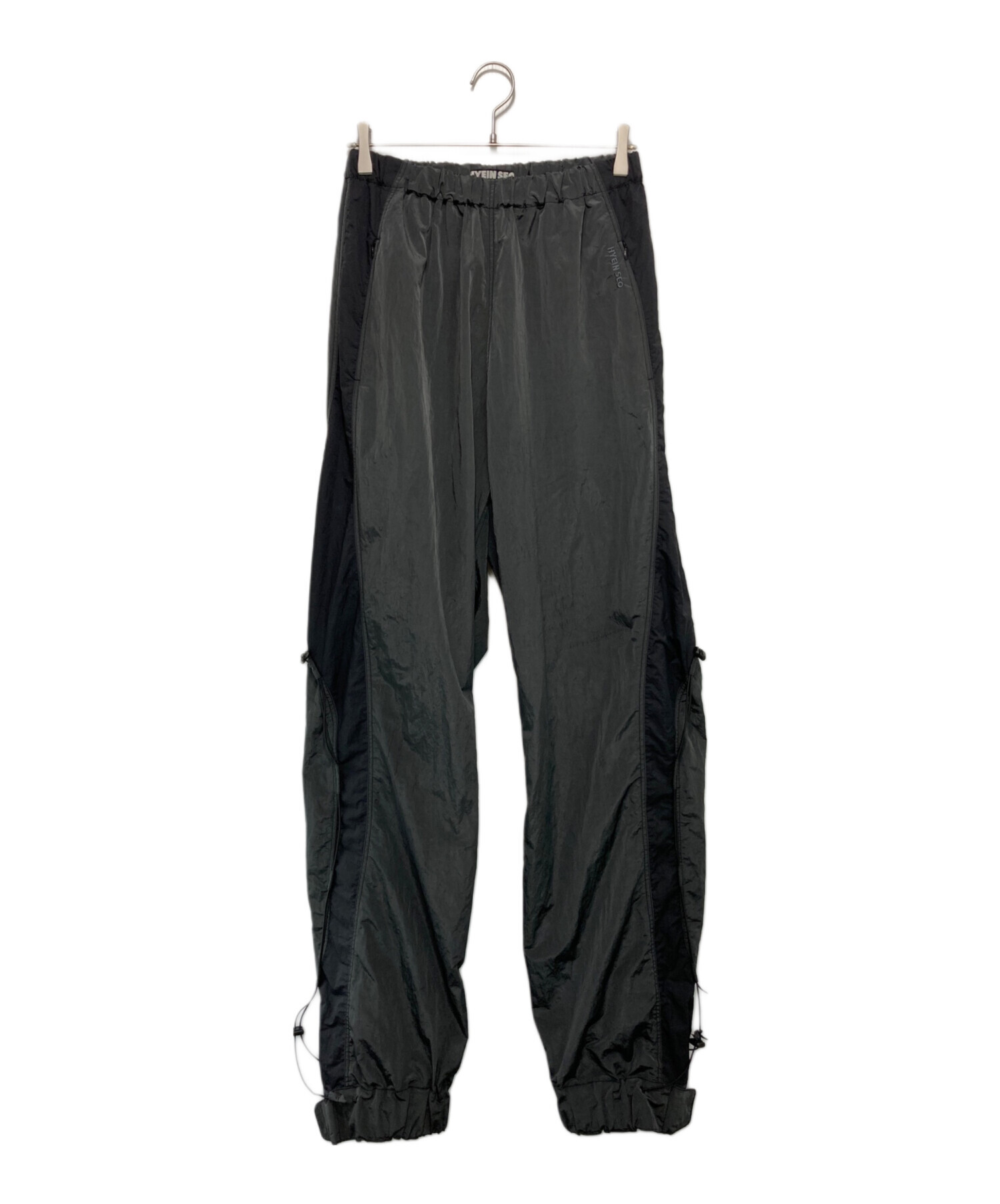 中古・古着通販】hyein seo (ヘインソ) ナイロンパンツ ブラック