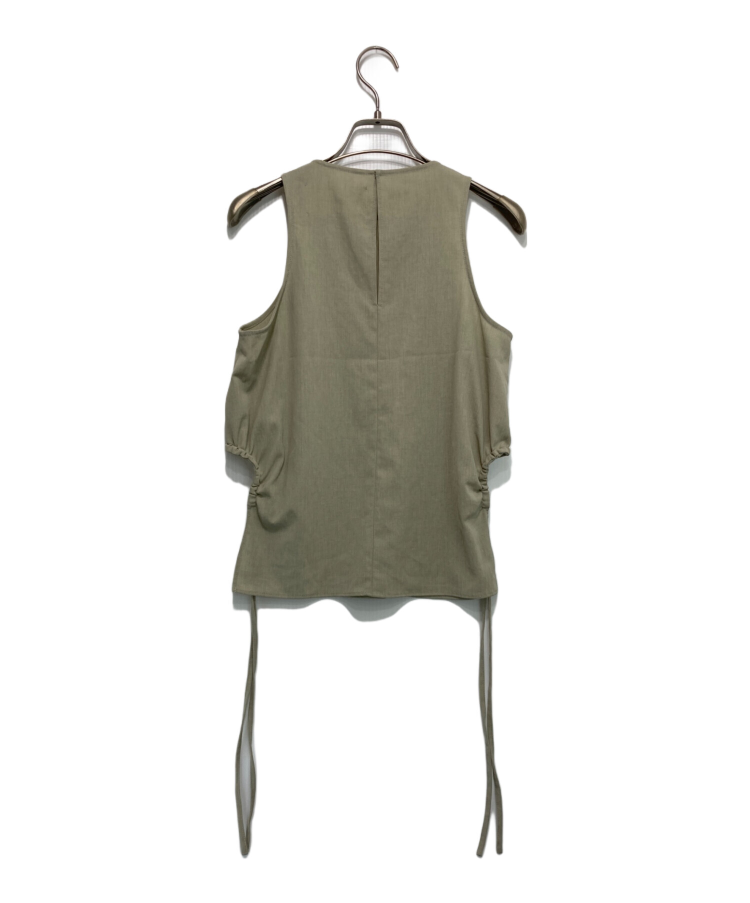 中古・古着通販】TODAYFUL (トゥデイフル) Side Gather Tops ベージュ 