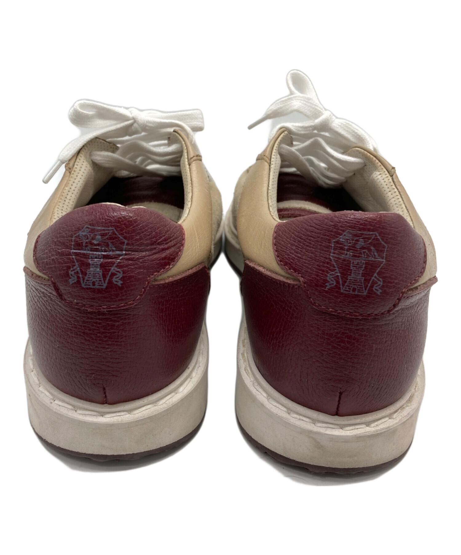 ブルネロクチネリ Brunello Cucinelli ベージュ スニーカー 中古・古着通販】BRUNELLO CUCINELLI (ブルネロクチネリ) ローカット