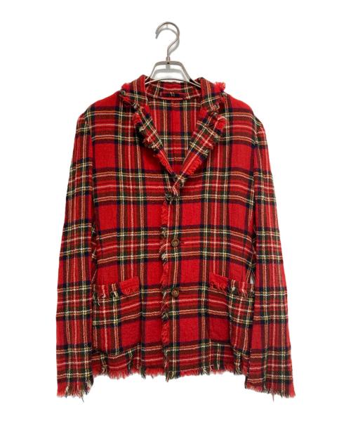 中古・古着通販】45rpm (45アールピーエム) チェックウールジャケット