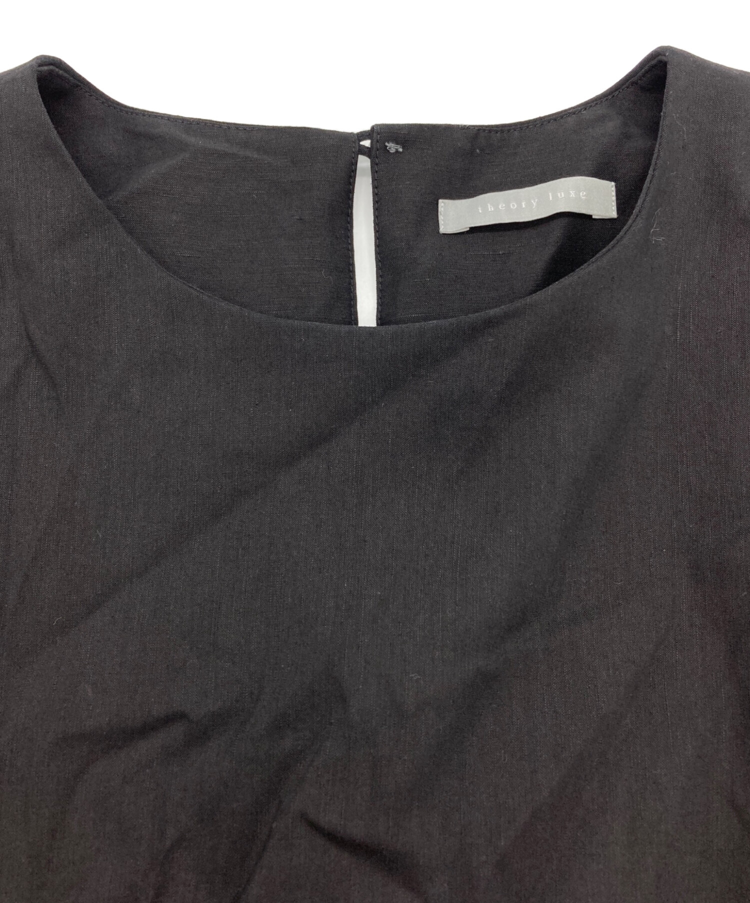 theory luxe crisp linenワンピース 38 中古・古着通販】theory luxe (セオリーリュクス) CRISP LINEN APRIE
