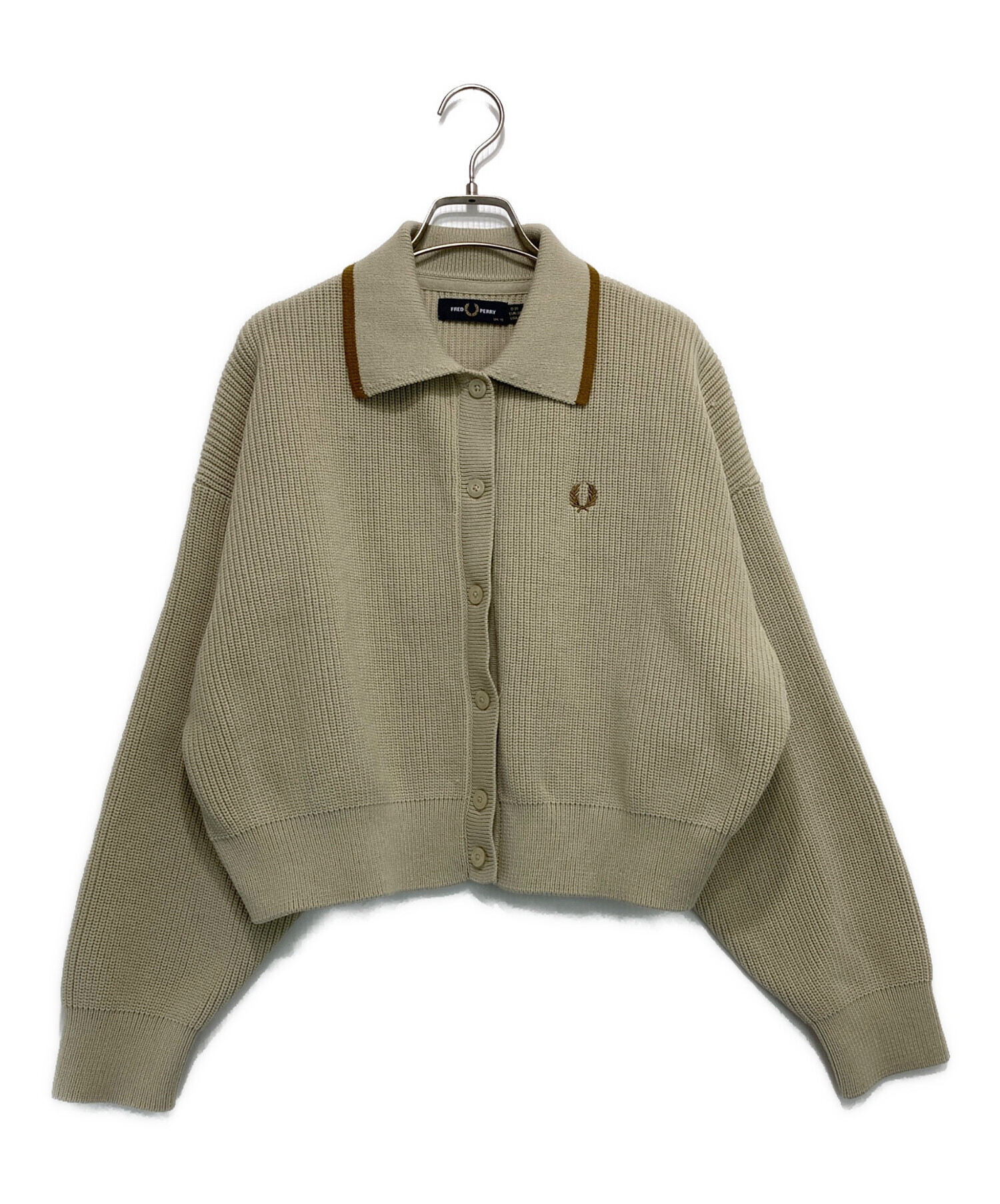 中古・古着通販】FRED PERRY (フレッドペリー) 襟付きカーディガン