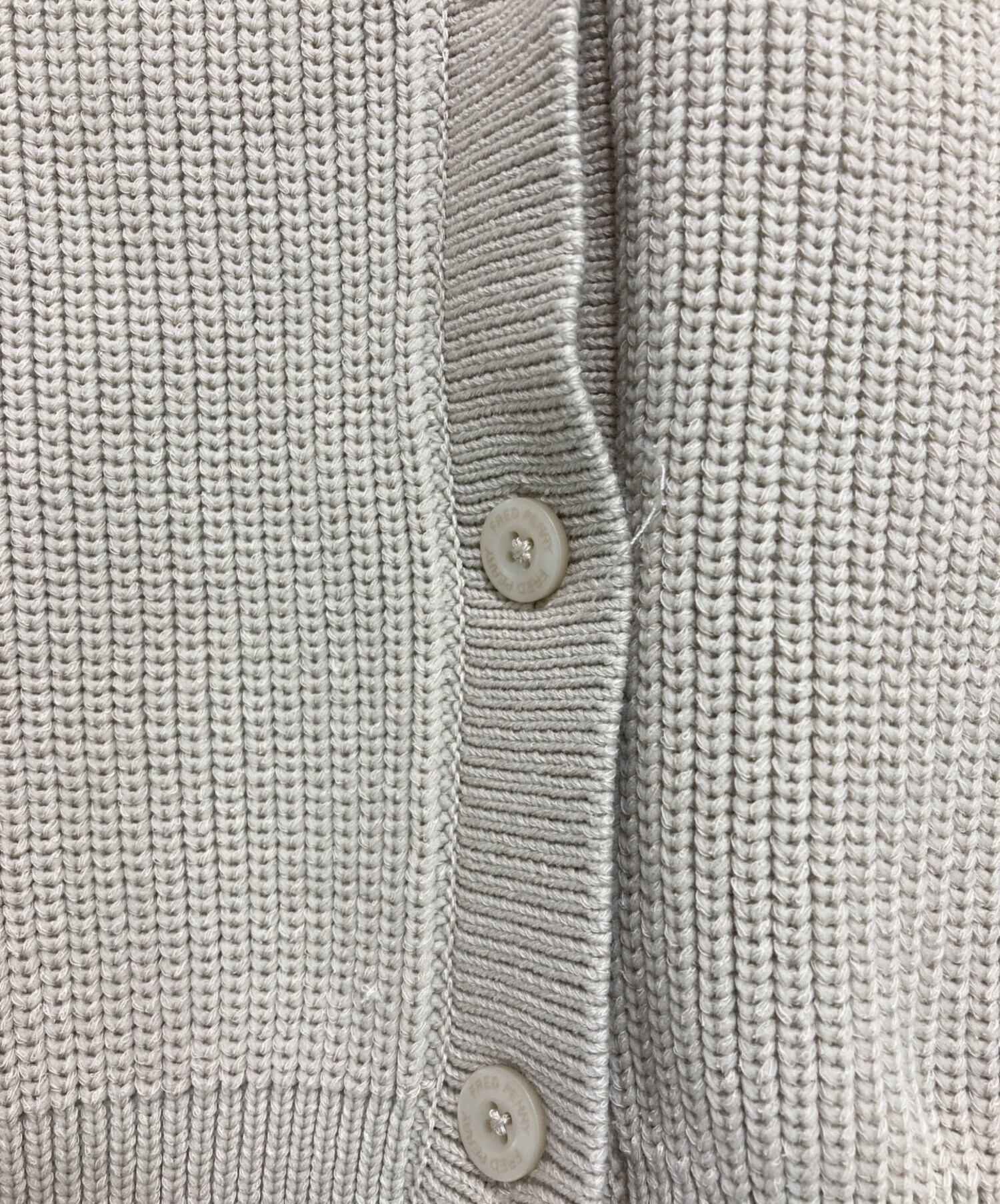 中古・古着通販】FRED PERRY (フレッドペリー) 襟付きカーディガン