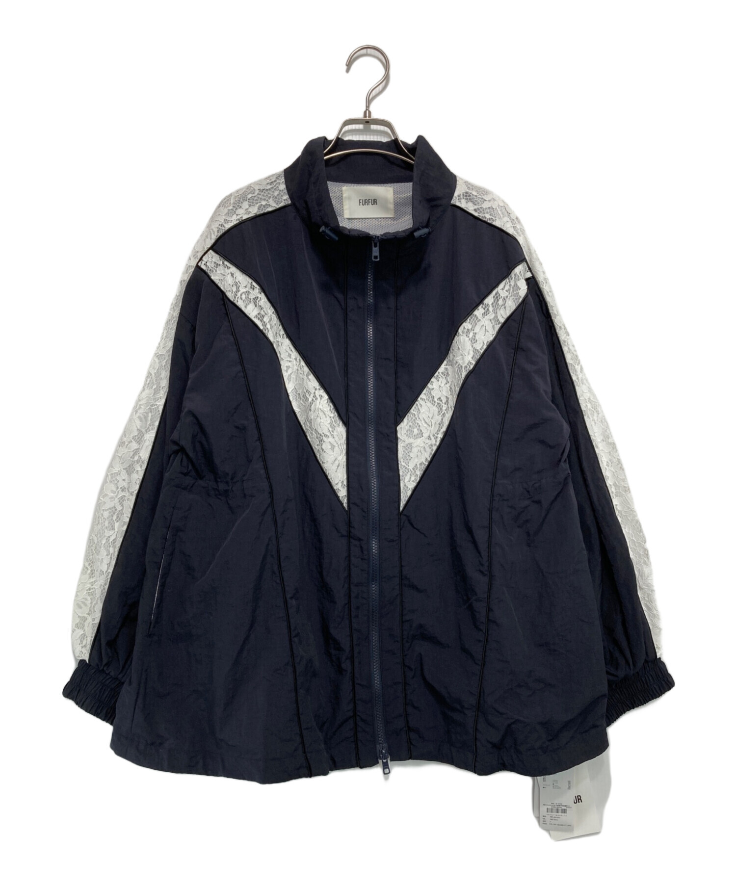 fur fur ファーファー　レースコンビローブコート FURFUR（ファーファー）の「【WEB限定カラー】レースコンビトラック