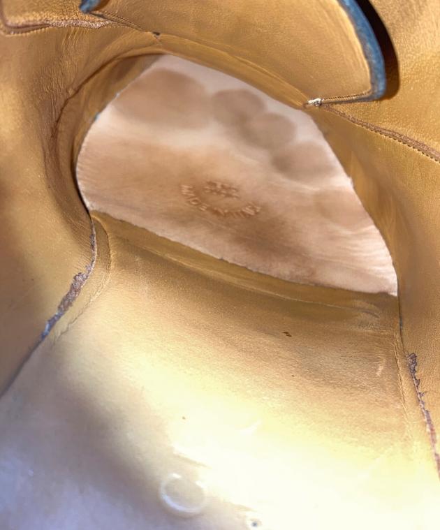 中古・古着通販】GUCCI (グッチ) ヒールロゴストレートチップシューズ