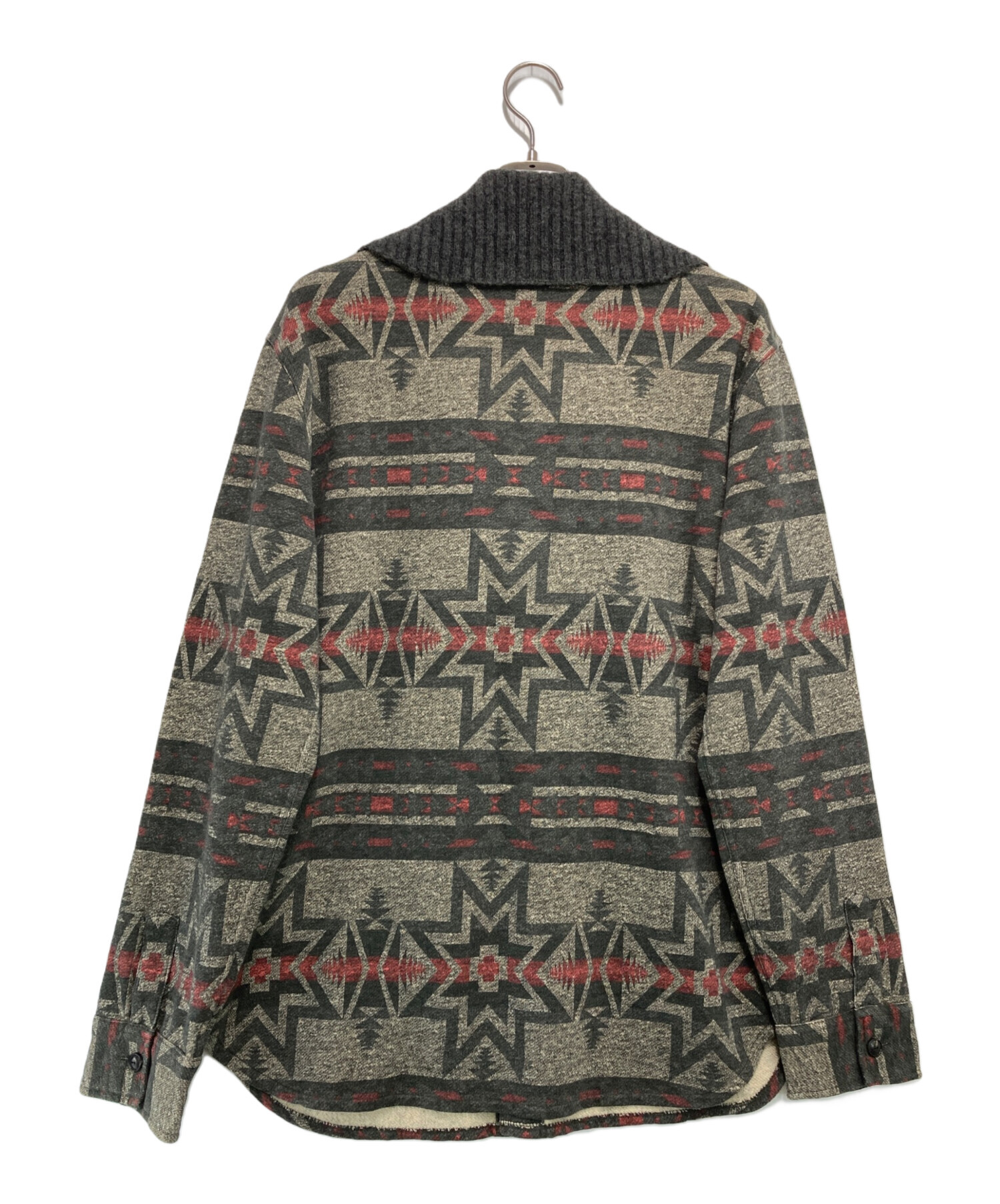 中古・古着通販】RRL (ダブルアールエル) ネイティブ柄ショールカラー