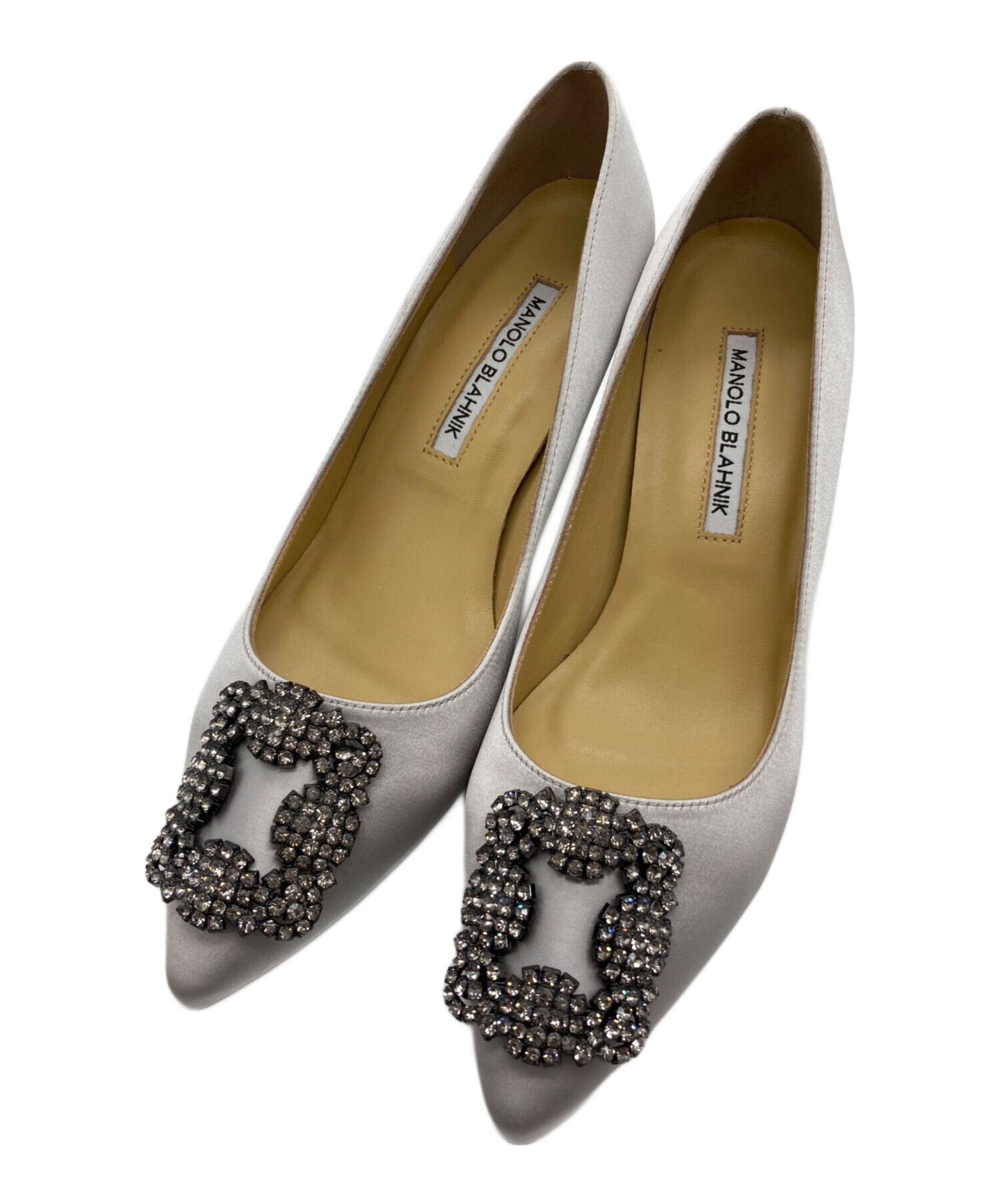 中古・古着通販】Manolo Blahnik (マノロブラニク) 【HANGISI】サテン