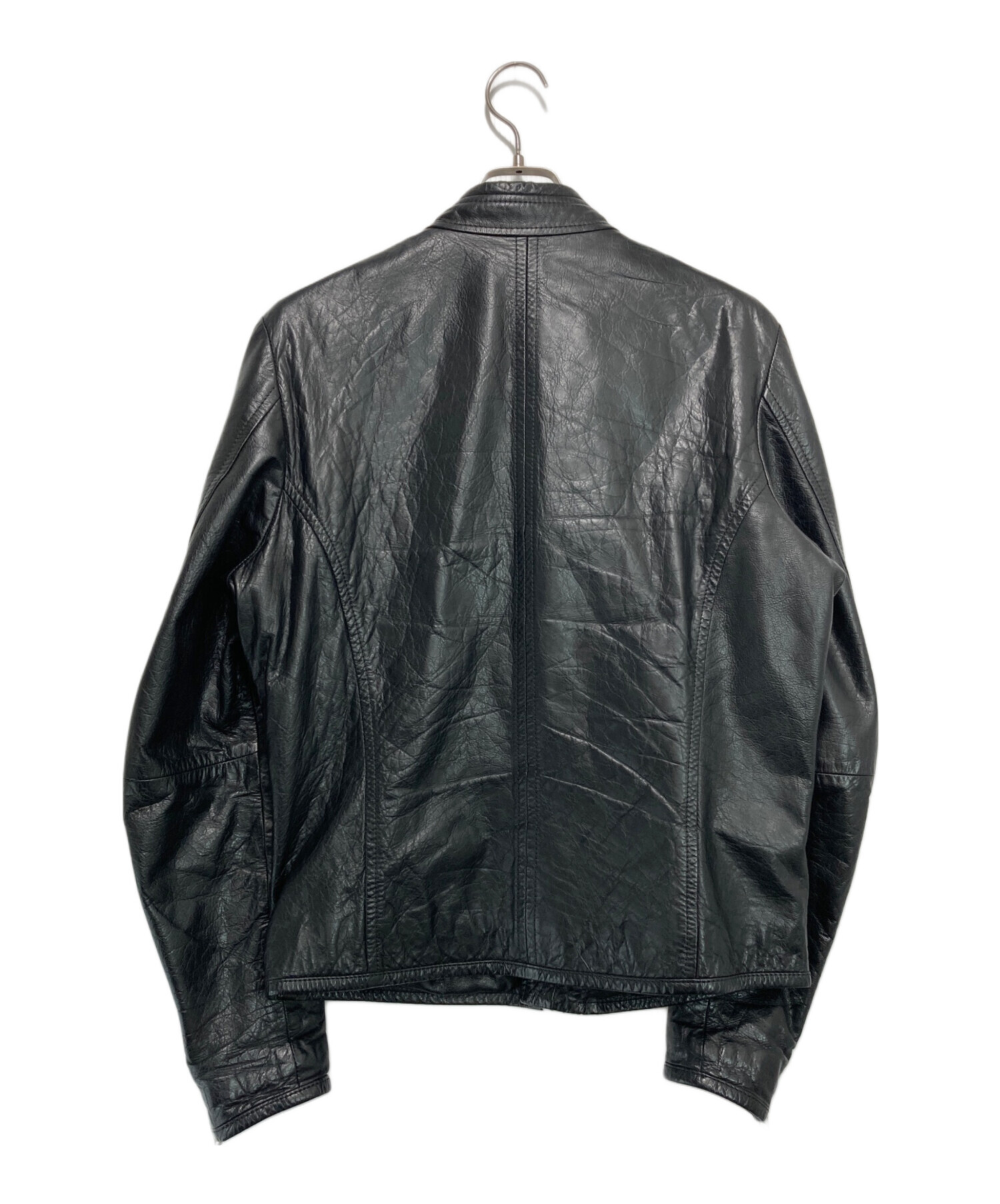 中古・古着通販】DIESEL (ディーゼル) WOLF RULEレザージャケット 