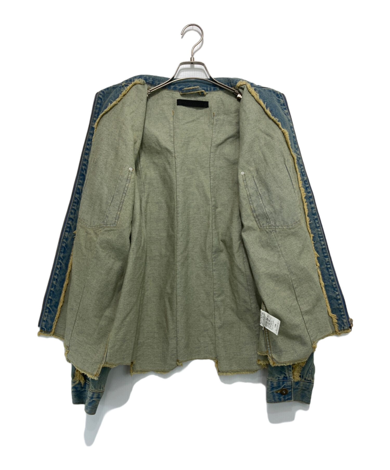 中古・古着通販】JUN NAKAYAMA (ジュンナカヤマ) PANEL DENIM JACKET