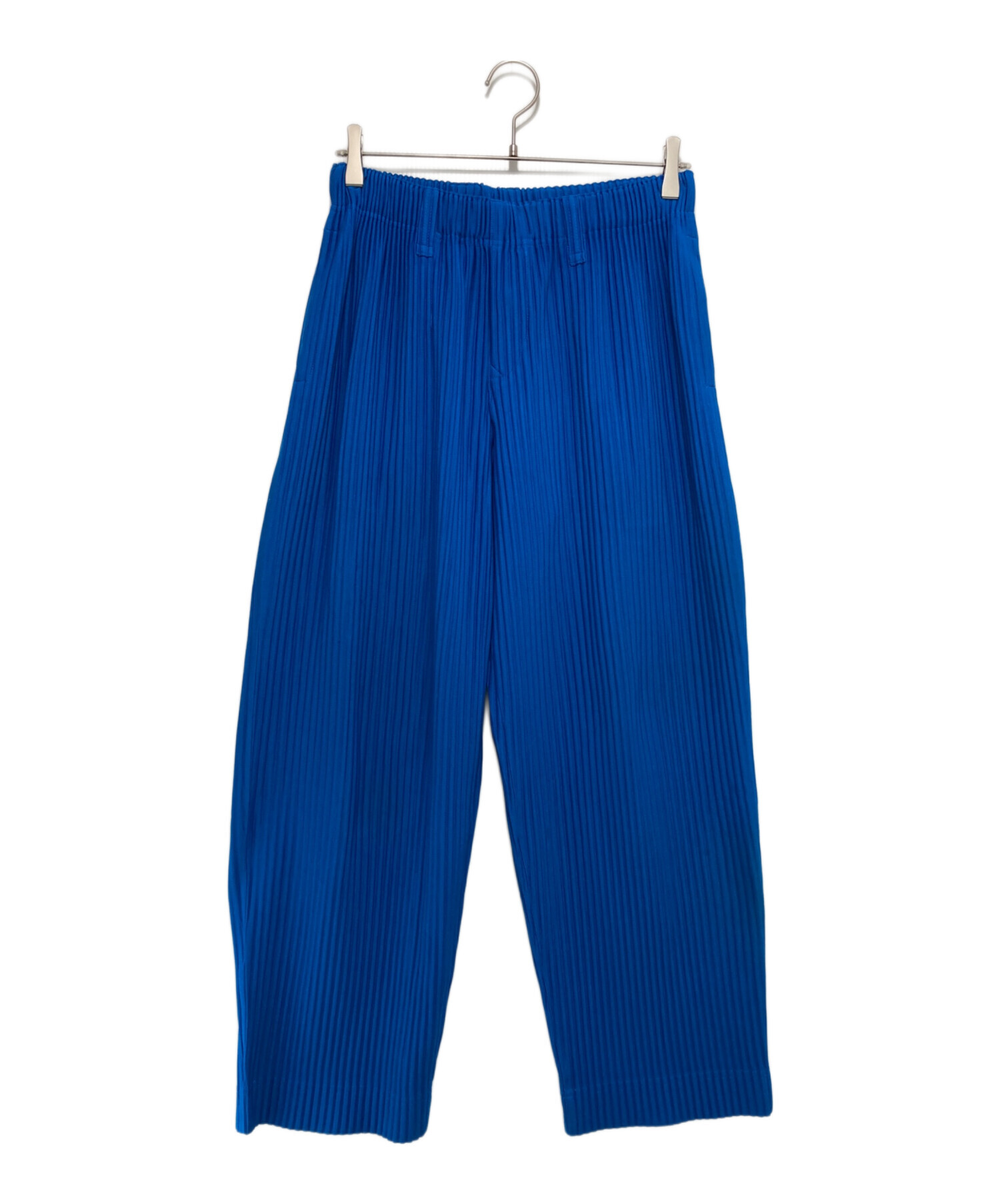 【最終値下げ】HOMME PLISSÉ プリーツパンツ 紺 中古・古着通販】HOMME PLISSE ISSEY MIYAKE (オム プリッセ イッセイ