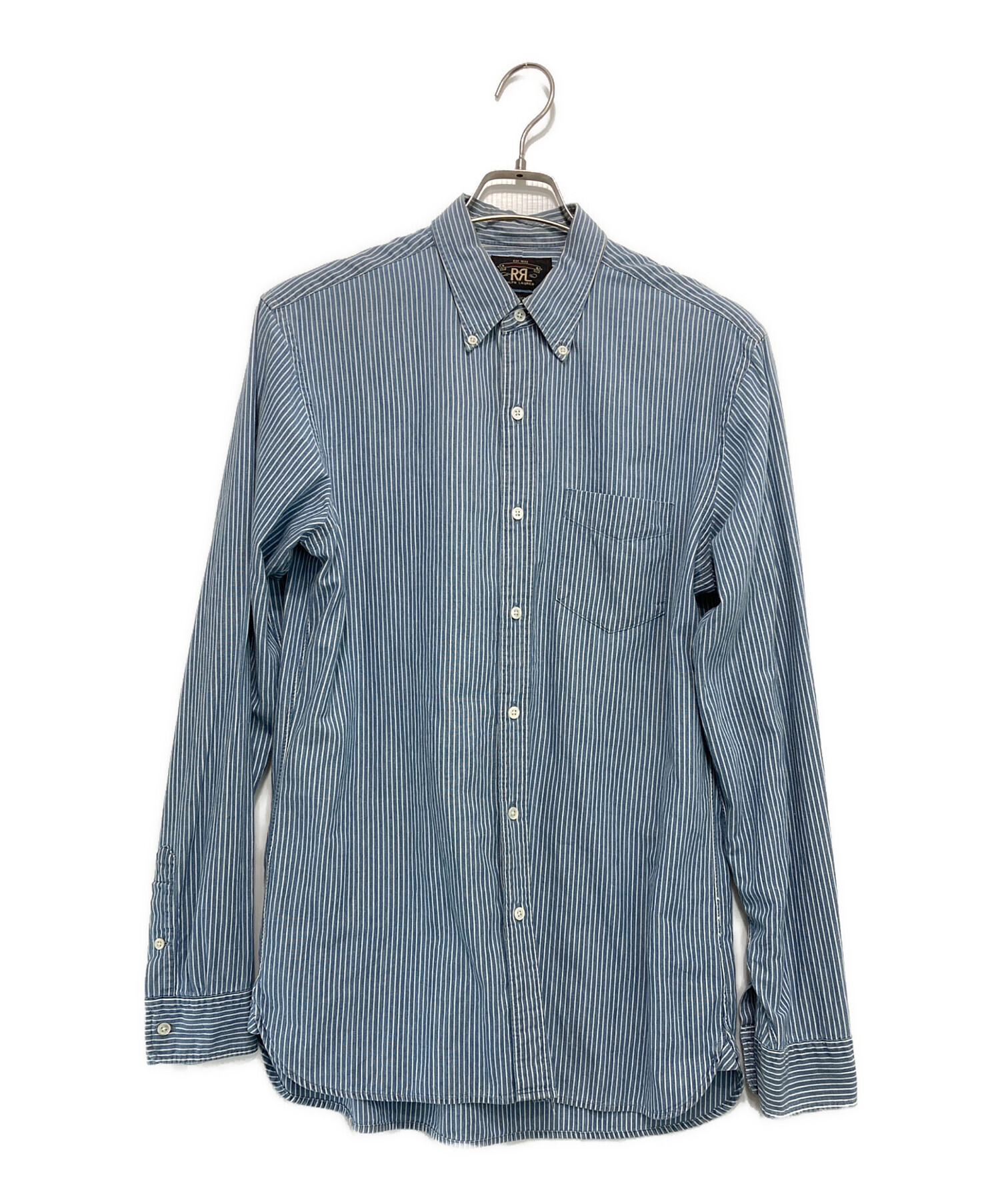 中古・古着通販】RRL (ダブルアールエル) ボタンダウンストライプ