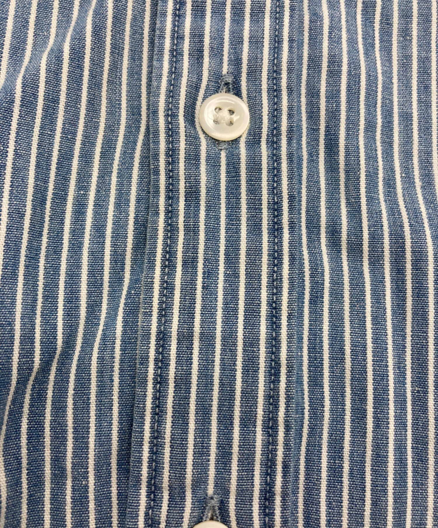 中古・古着通販】RRL (ダブルアールエル) ボタンダウンストライプ